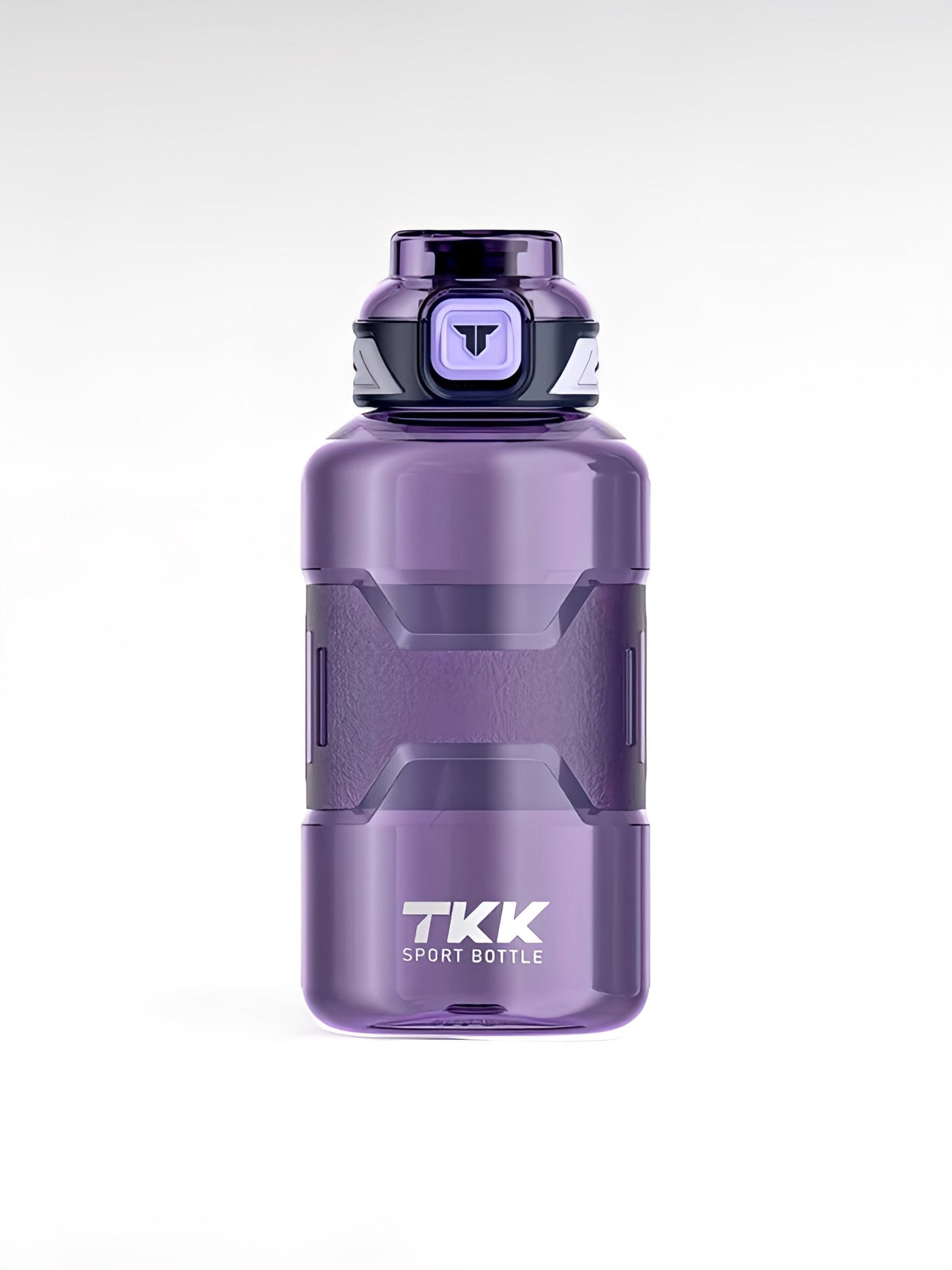 Gourde avec paille sport violet / 1500ml / plastique sans bpa