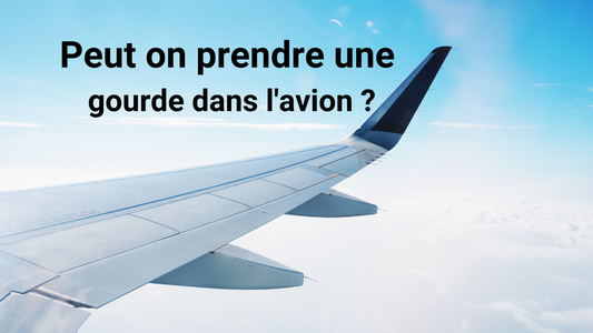 Peut on prendre une gourde dans l'avion ?