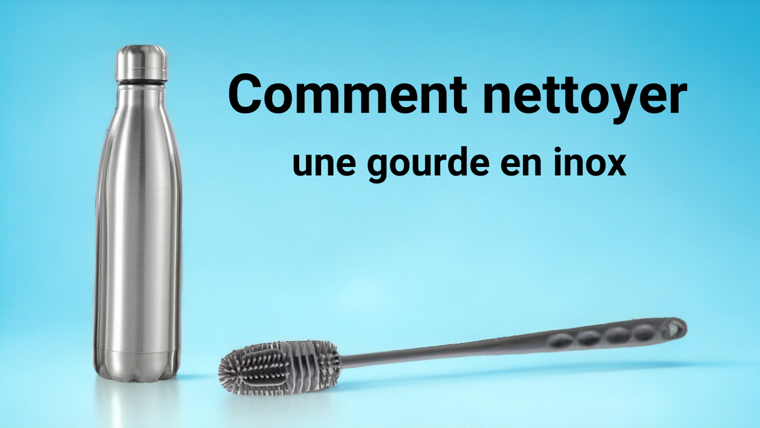 Guide: comment nettoyer une gourde en inox