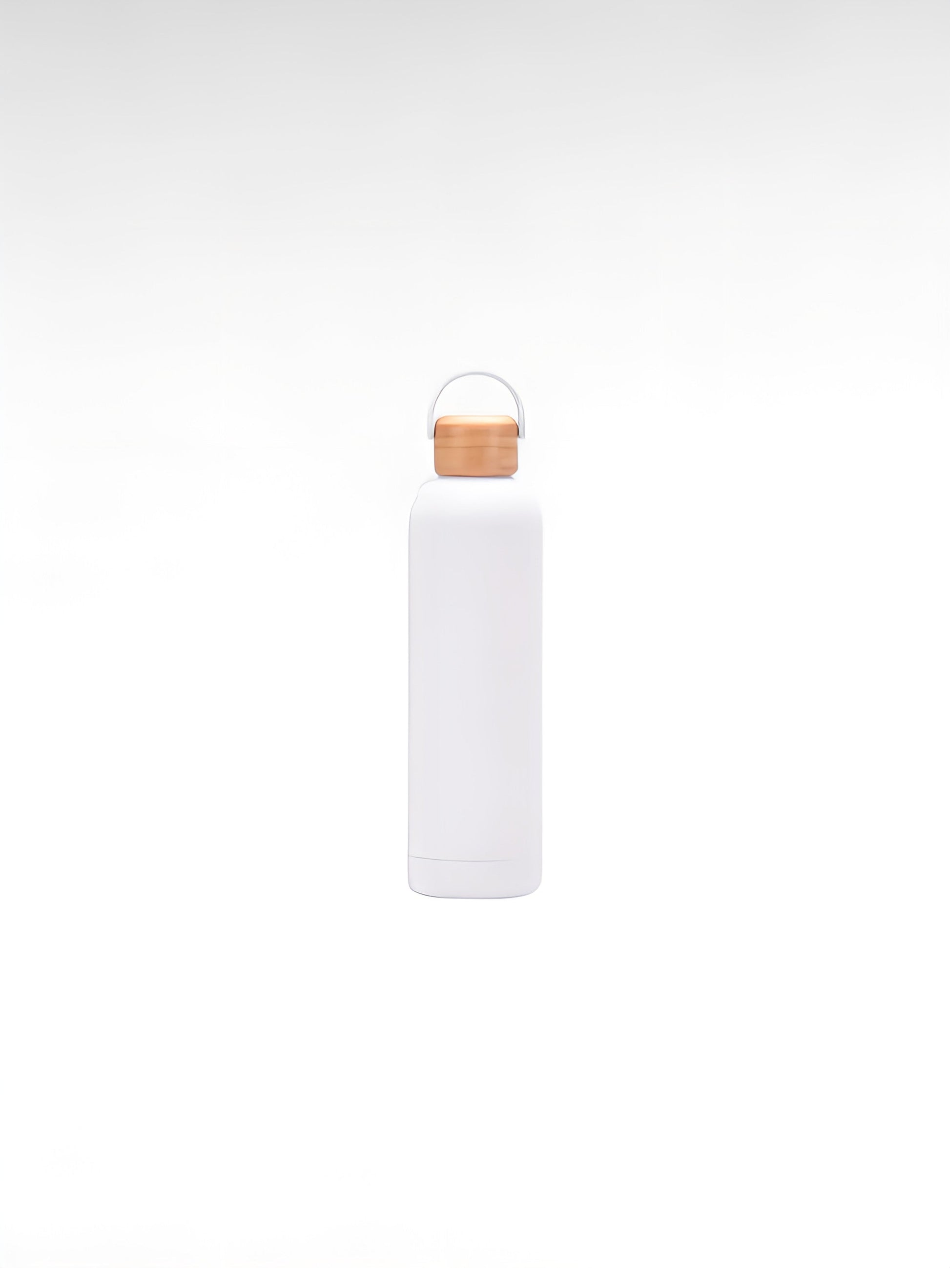 Gourde isotherme 1l blanc / 1000ml / acier inoxydable