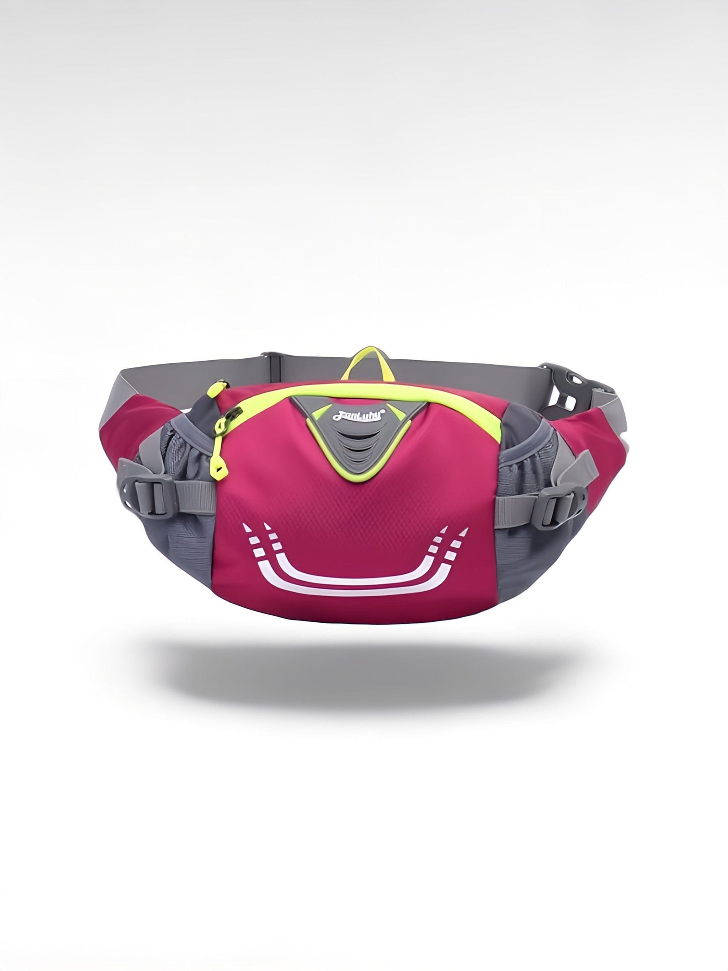 Ceinture porte gourde trail rose / nylon