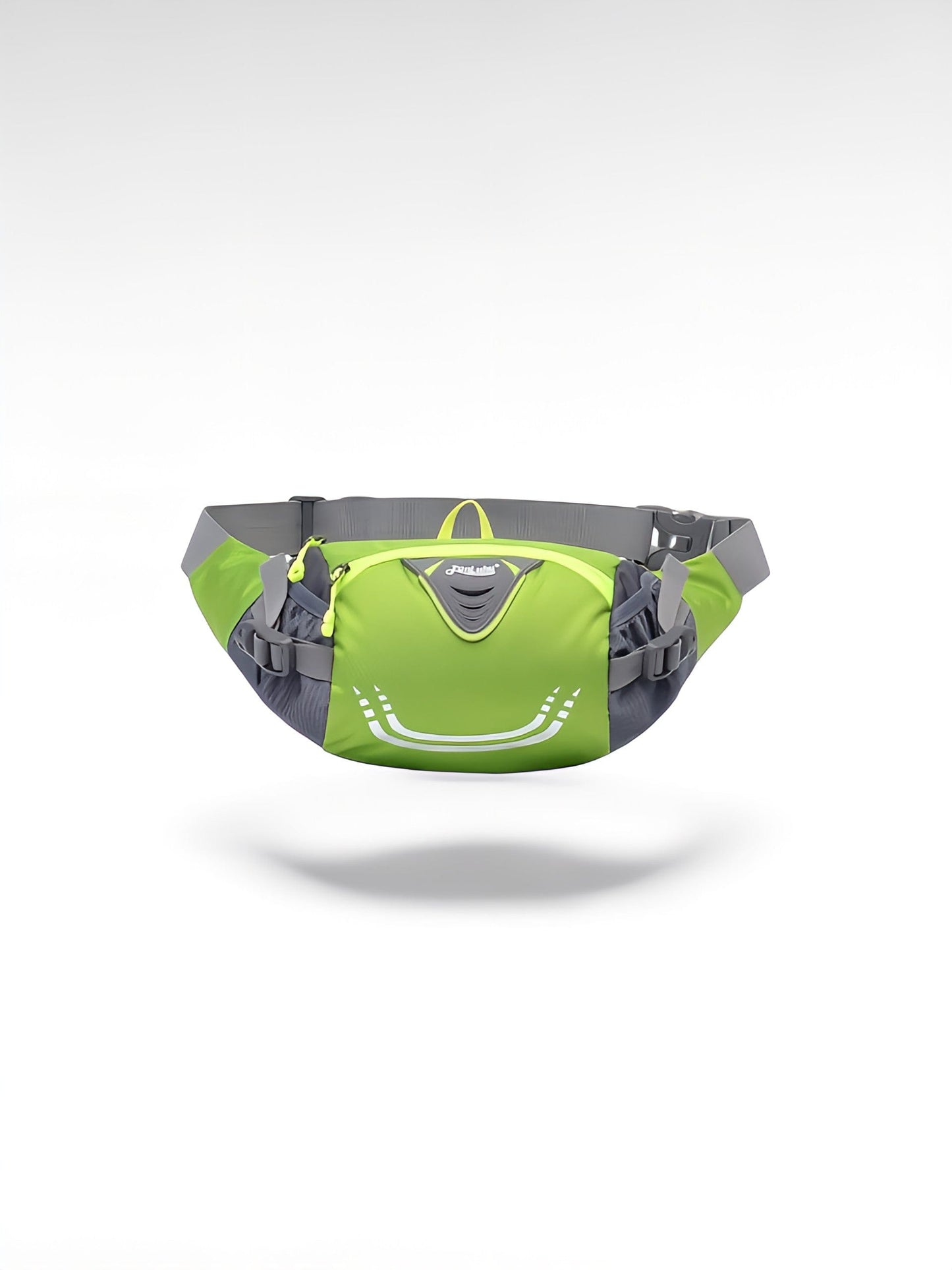 Ceinture porte gourde trail vert / nylon