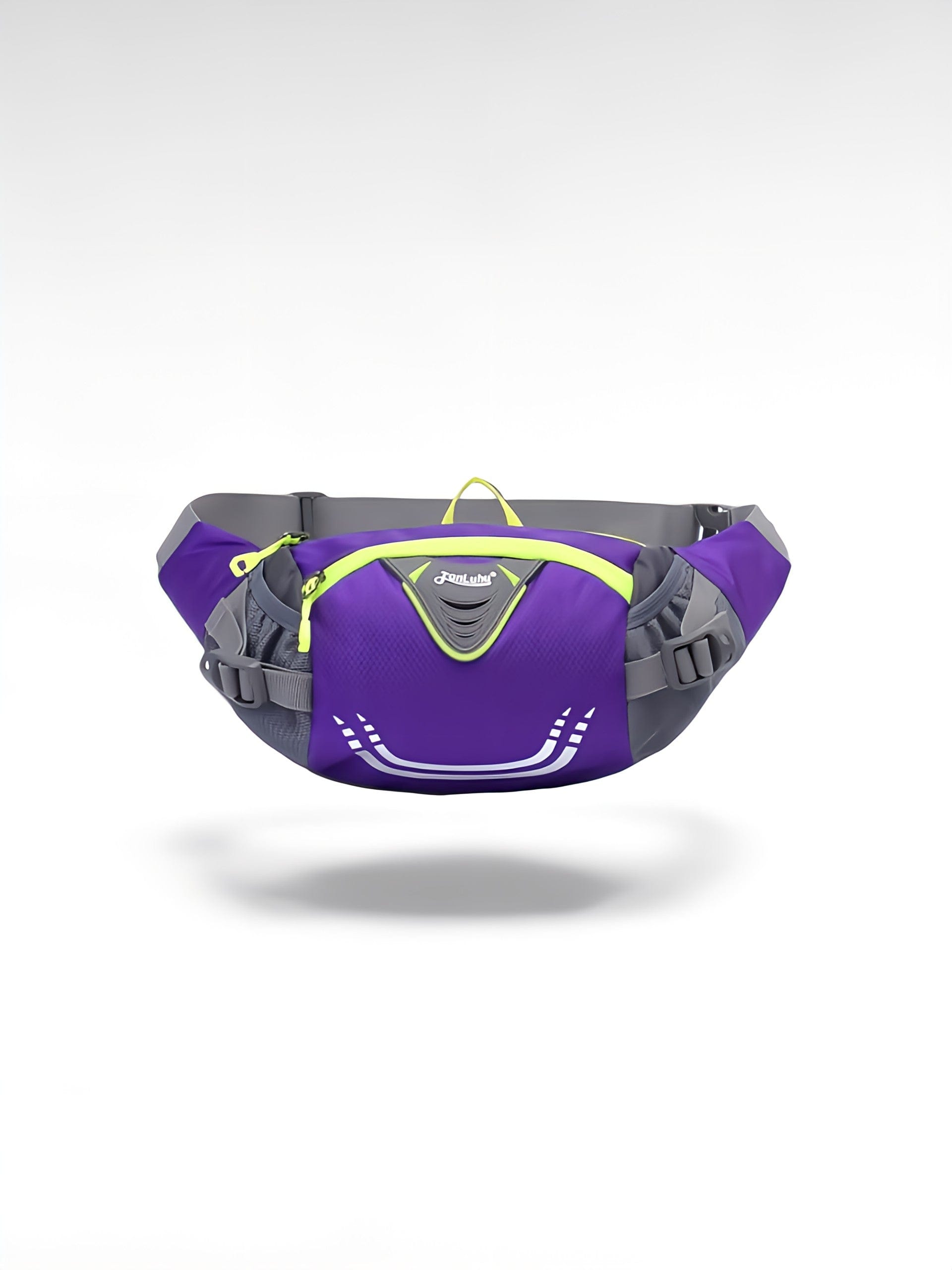 Ceinture porte gourde trail violet / nylon