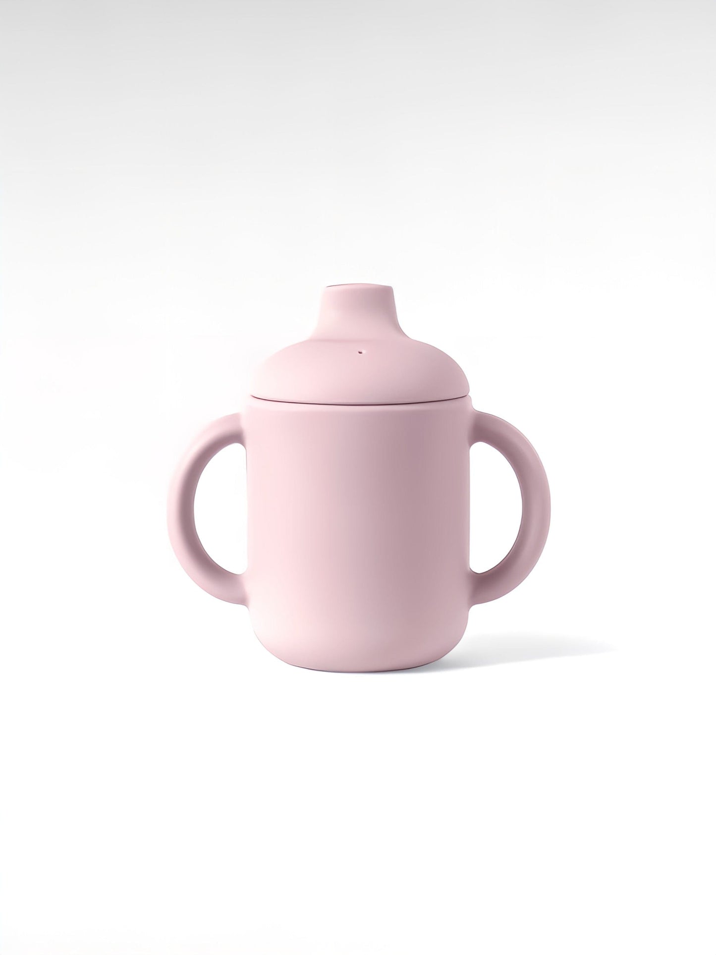 Gourde anti-fuite enfant rose / 125ml / silicone