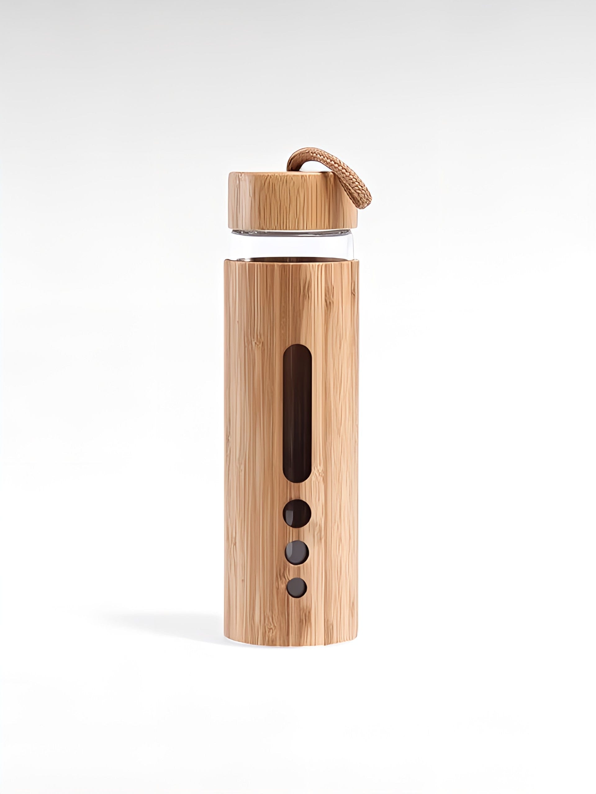 Gourde Eco-friendly 2 / 500ml / verre / bamboo