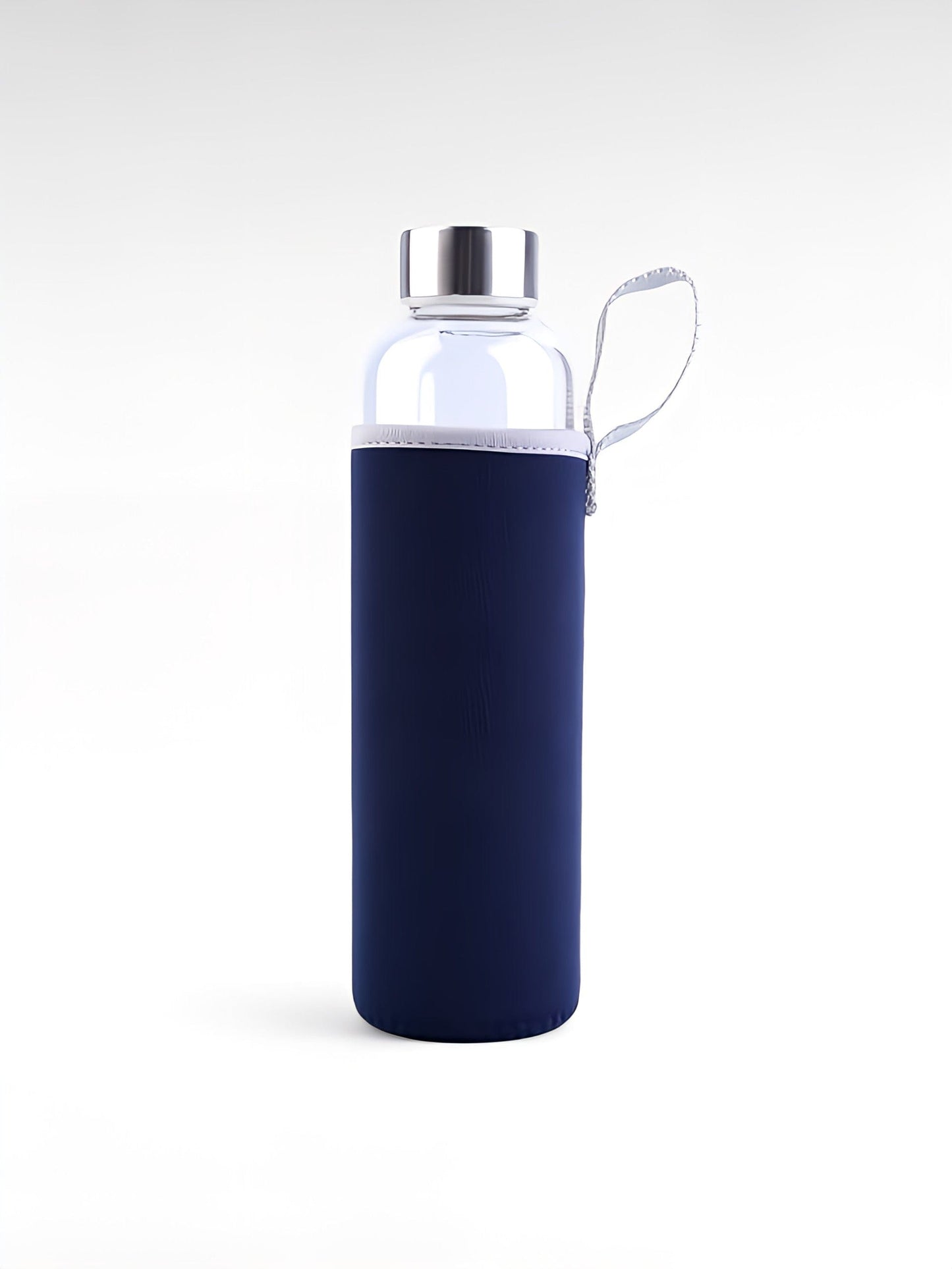 Gourde en verre 550ml bleu / 550ml / verre