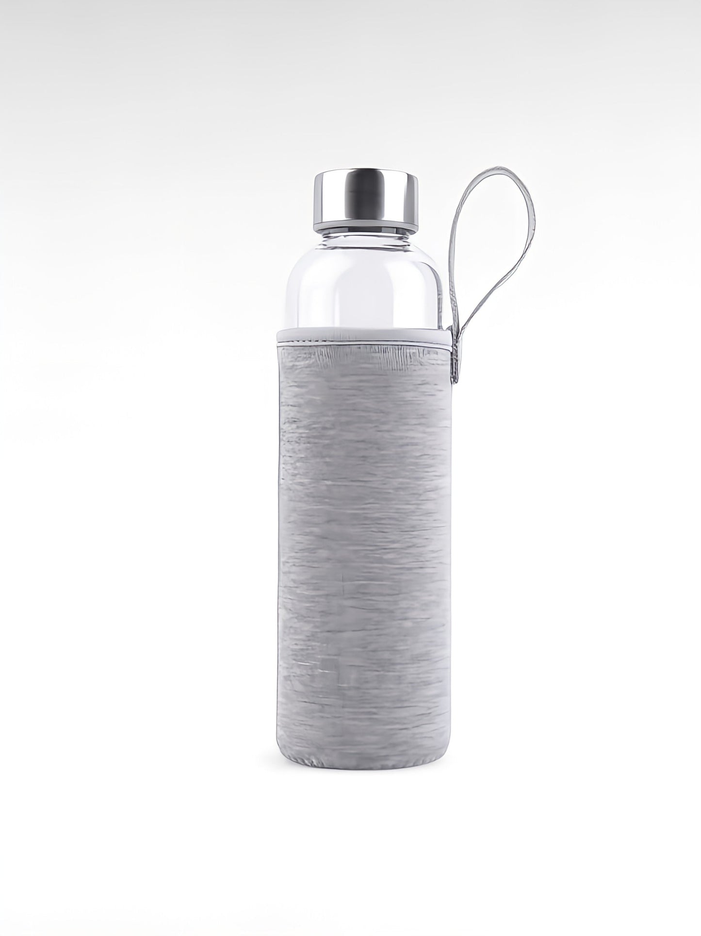 Gourde en verre 550ml gris / 550ml / verre