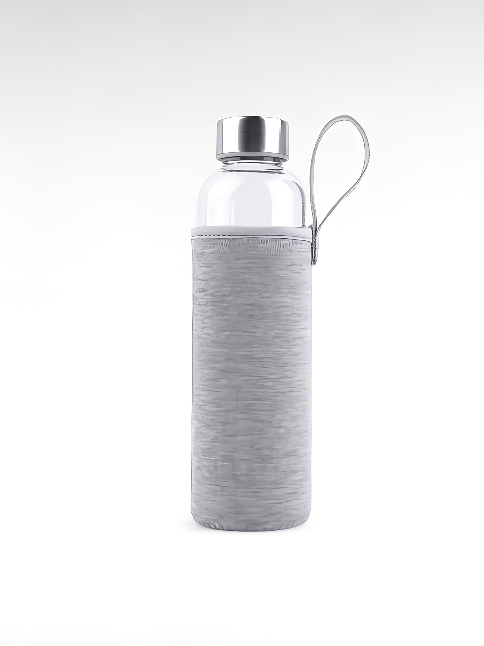 Gourde en verre 550ml gris / 550ml / verre