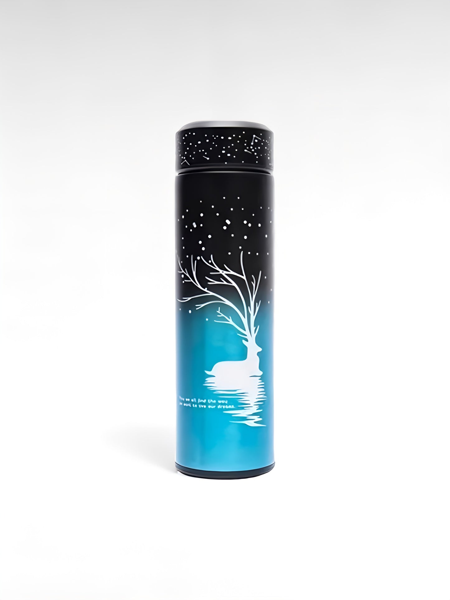 Gourde inox phosphorescente