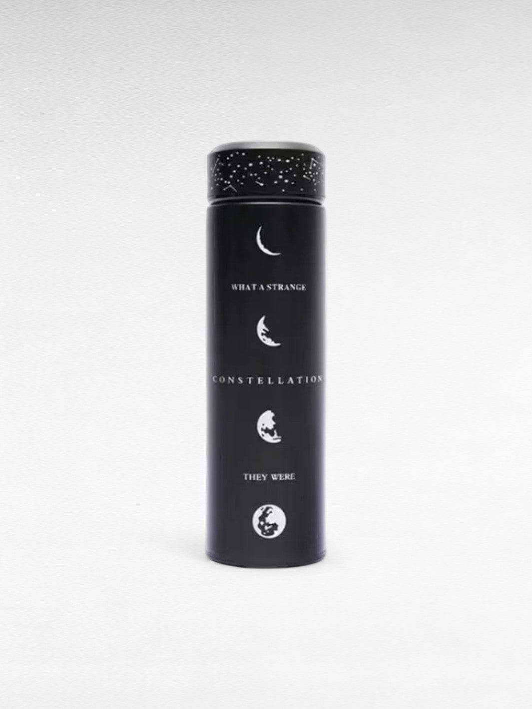 Gourde inox phosphorescente noir / 500ml / acier inoxydable