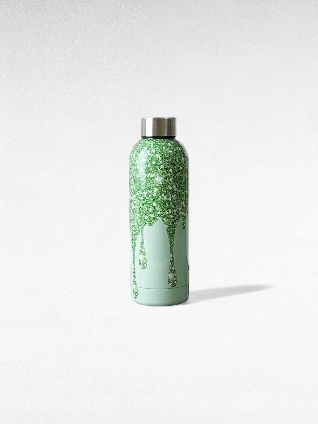 Gourde isotherme 500ml vert / 500ml / acier inoxydable
