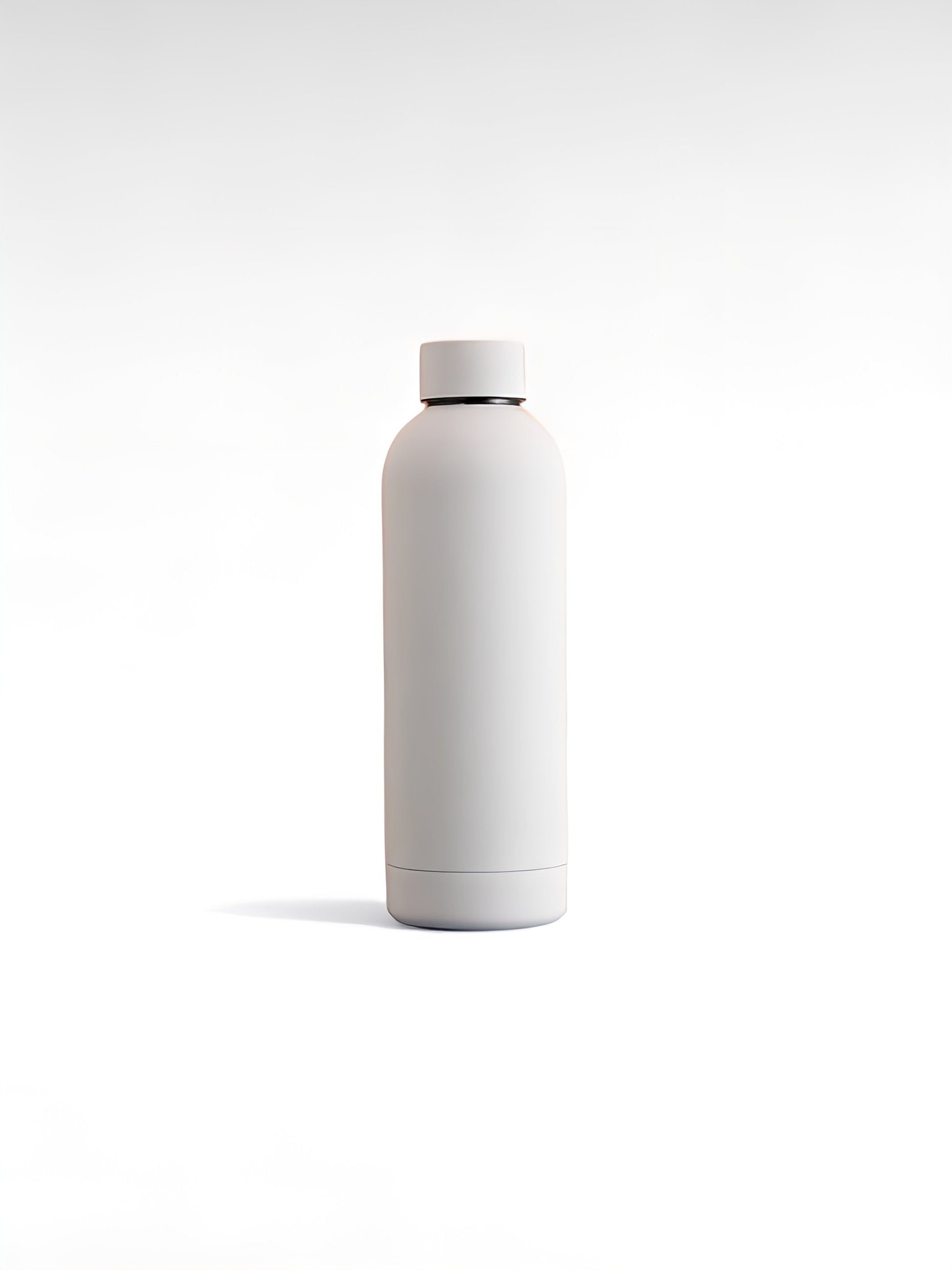 Gourde isotherme 500ml blanc / 500ml / acier inoxydable