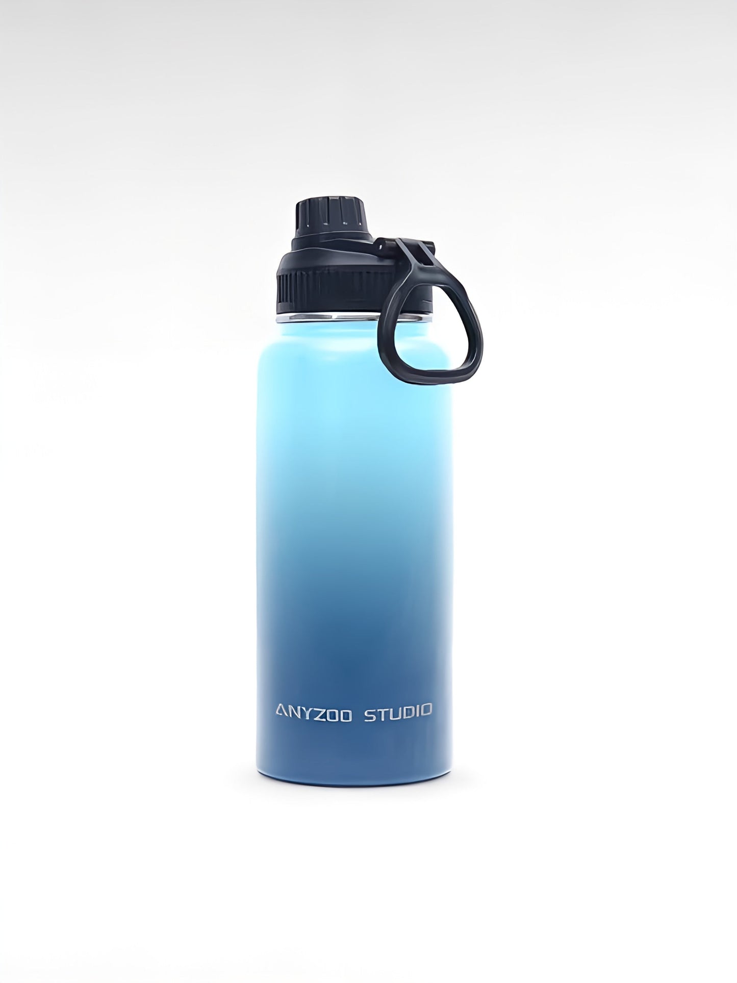 Gourde isotherme 950ml bleu / 950ml / acier inoxydable