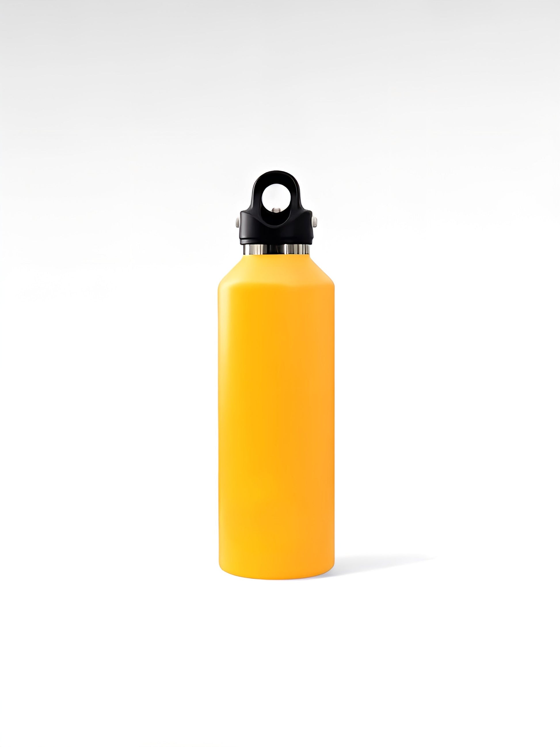 Gourde isotherme jaune / 950ml / acier inoxydable