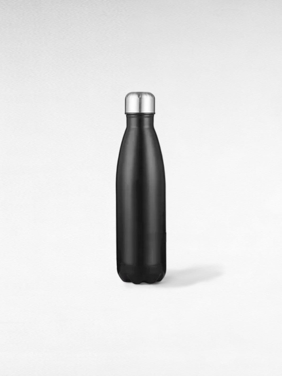 Gourde isotherme design noir / 350ml / acier inoxydable