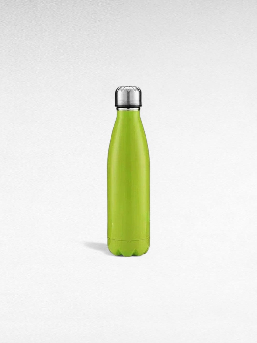 Gourde isotherme design vert / 500ml / acier inoxydable