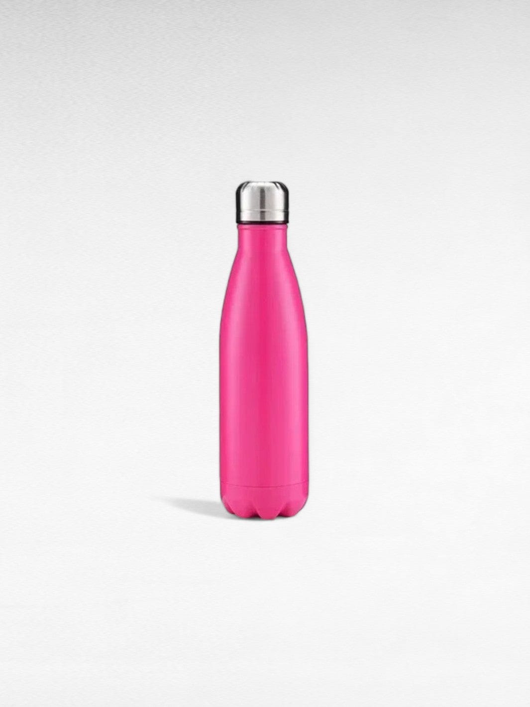 Gourde isotherme design rose rouge / 500ml / acier inoxydable