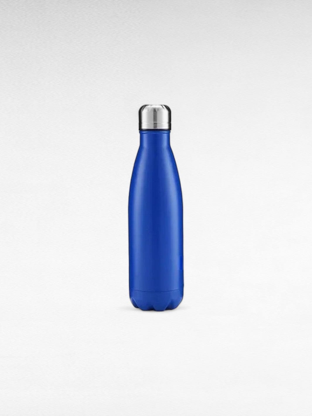 Gourde isotherme design bleu profond / 500ml / acier inoxydable