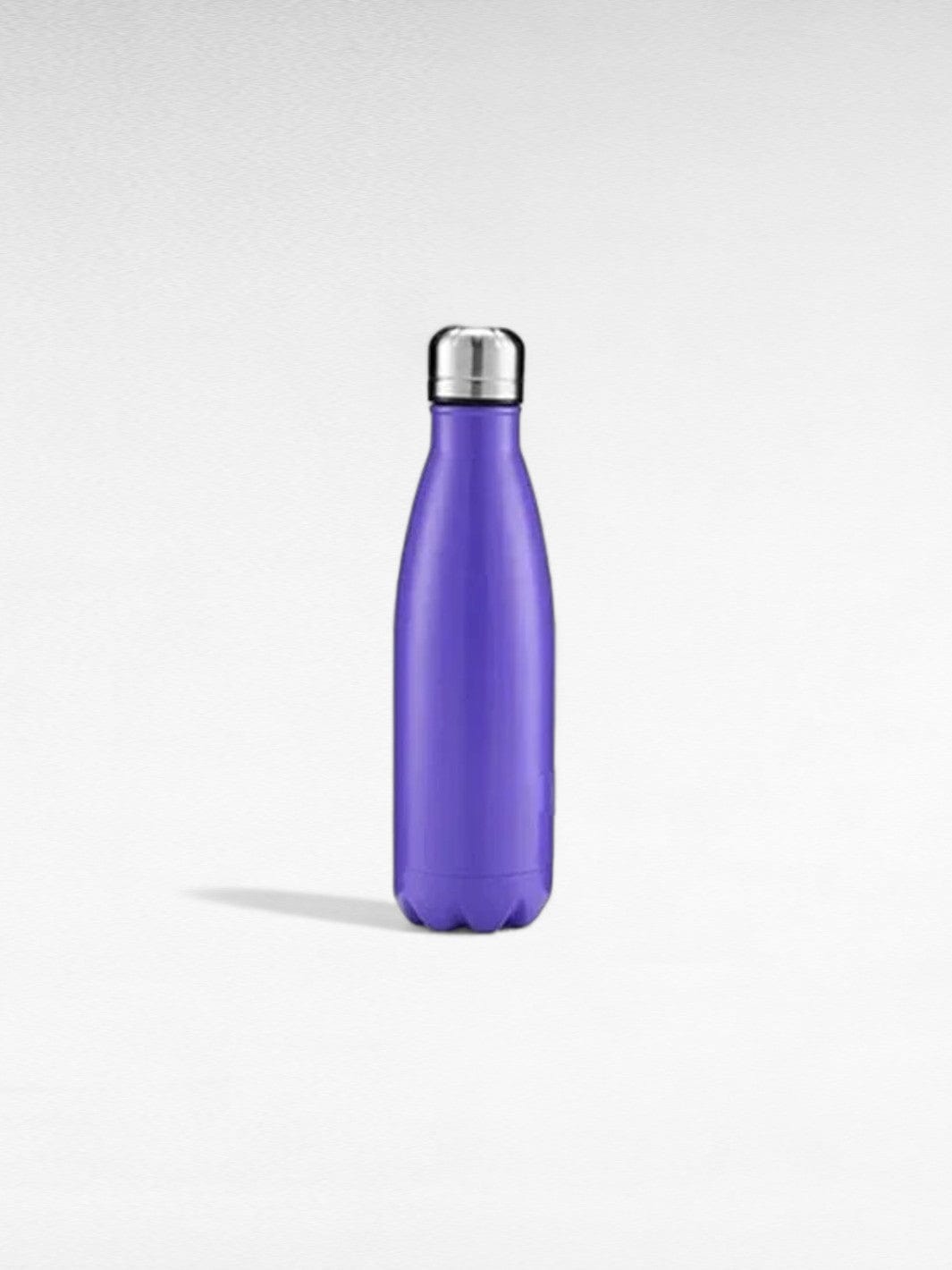 Gourde isotherme design violet / 500ml / acier inoxydable