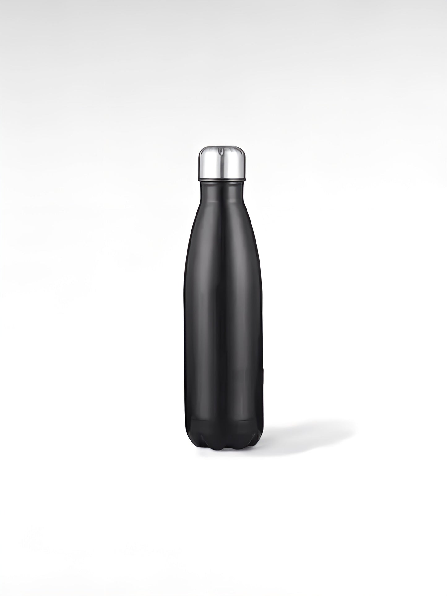 Gourde isotherme design noir / 350ml / acier inoxydable