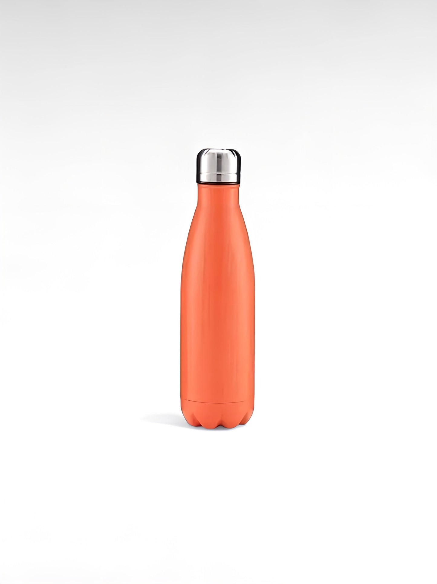 Gourde isotherme design orange / 500ml / acier inoxydable