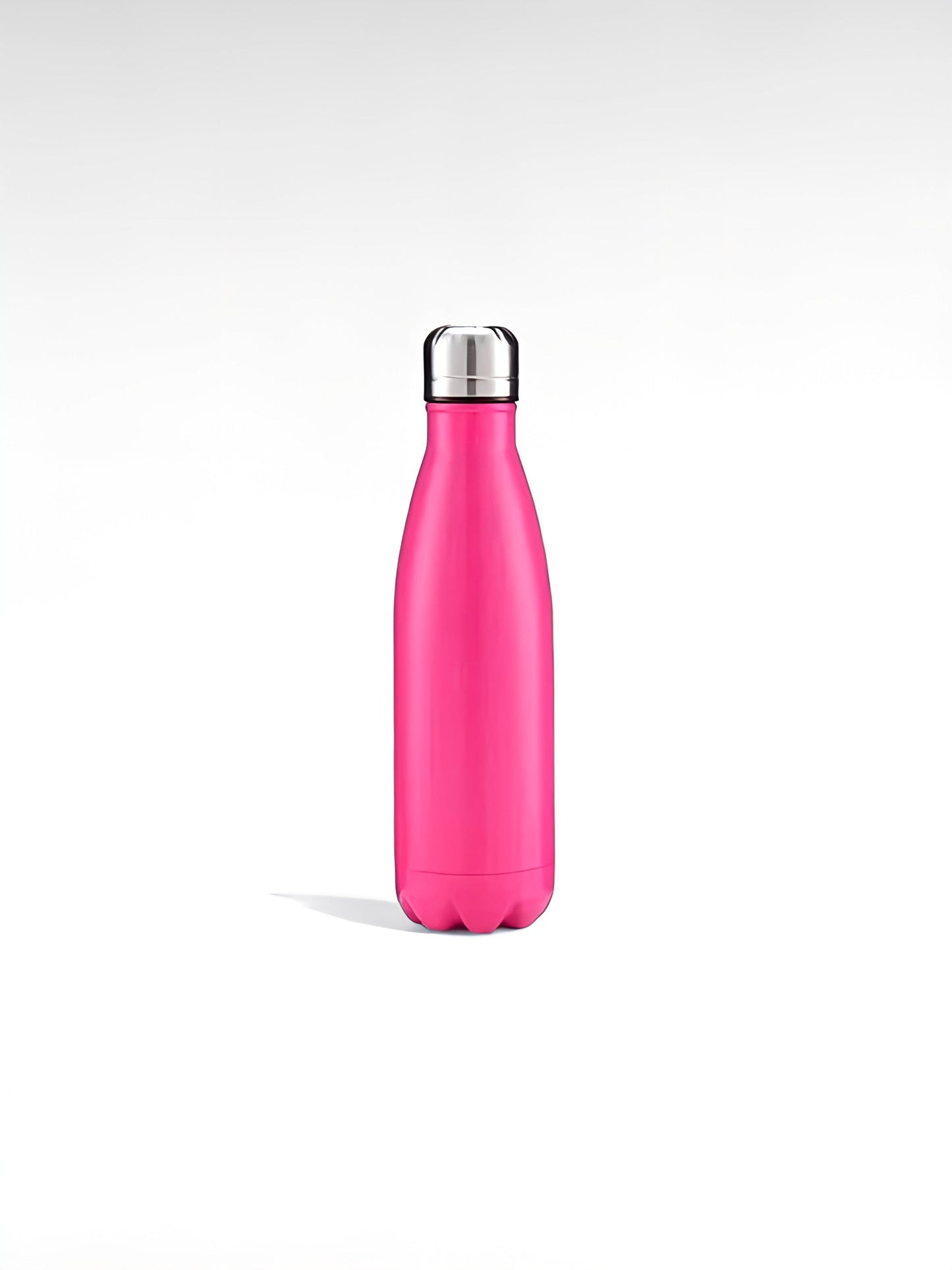 Gourde isotherme design rose / 500ml / acier inoxydable