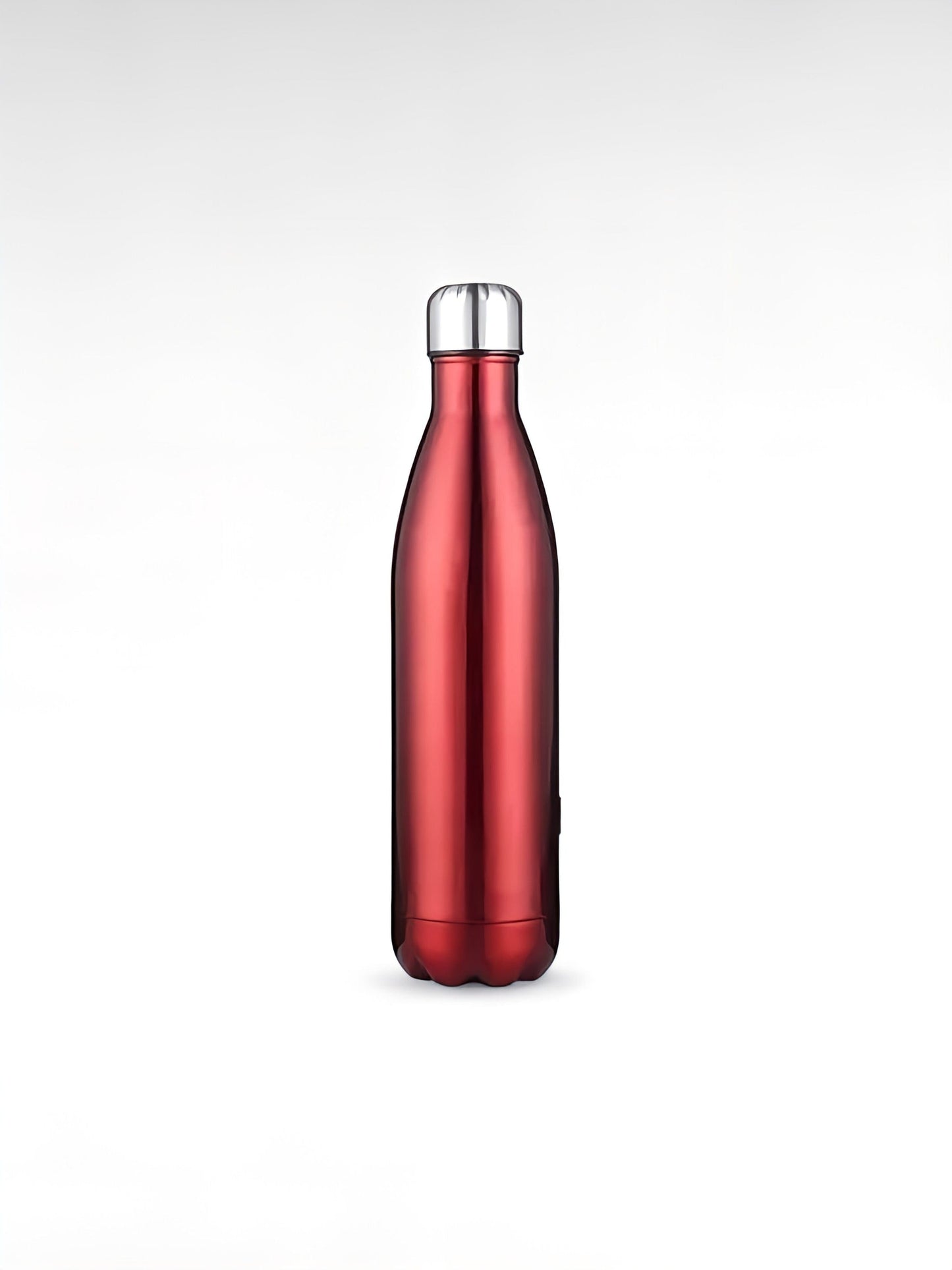 Gourde isotherme design rouge / 350ml / acier inoxydable