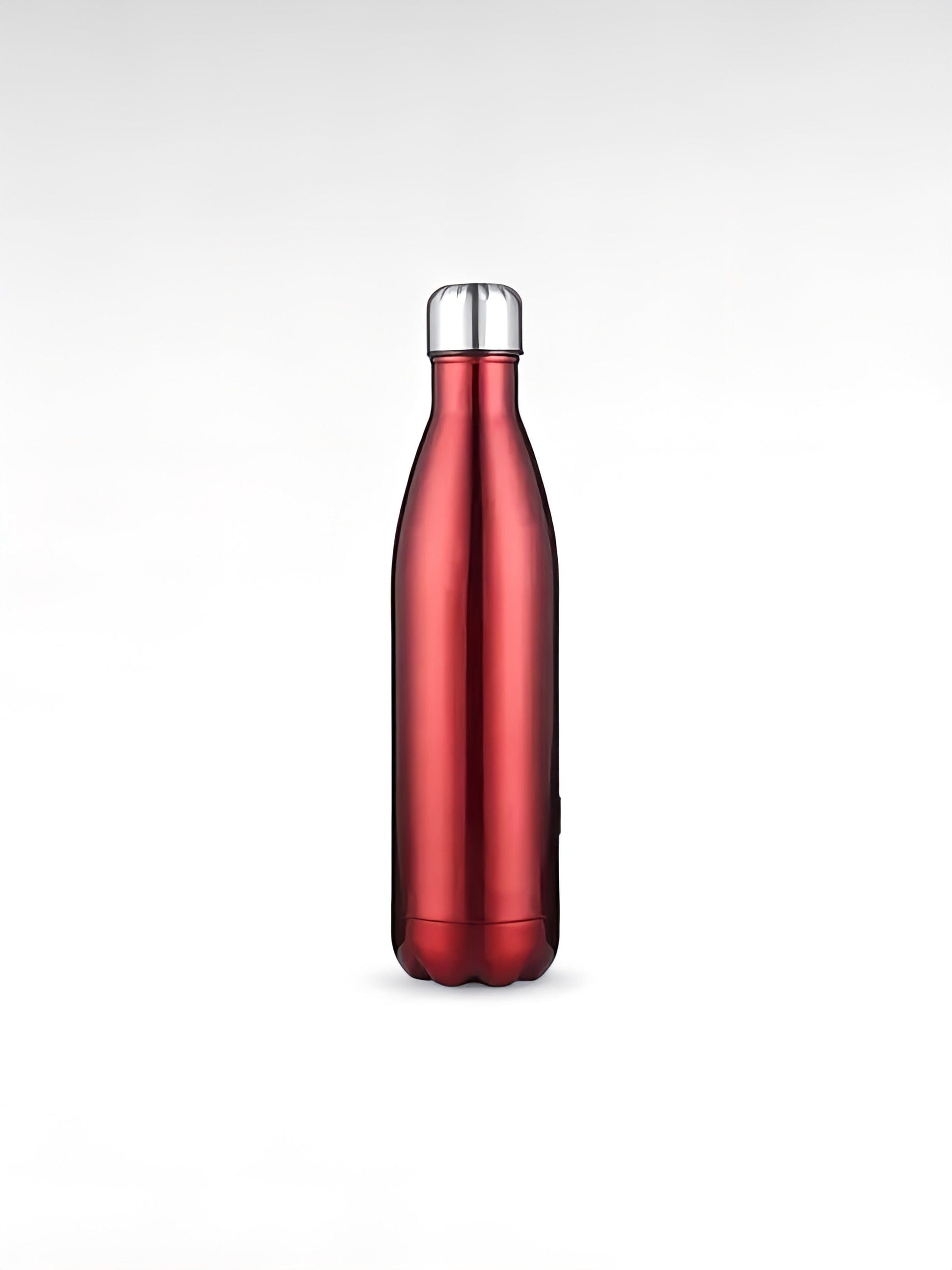 Gourde isotherme design rouge / 350ml / acier inoxydable