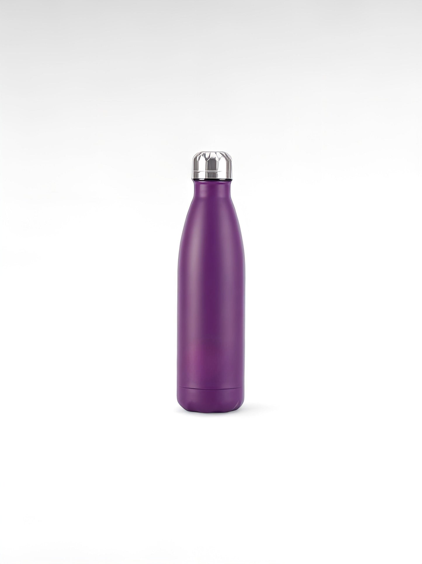 Gourde isotherme légère violet / 500ml / acier inoxydable