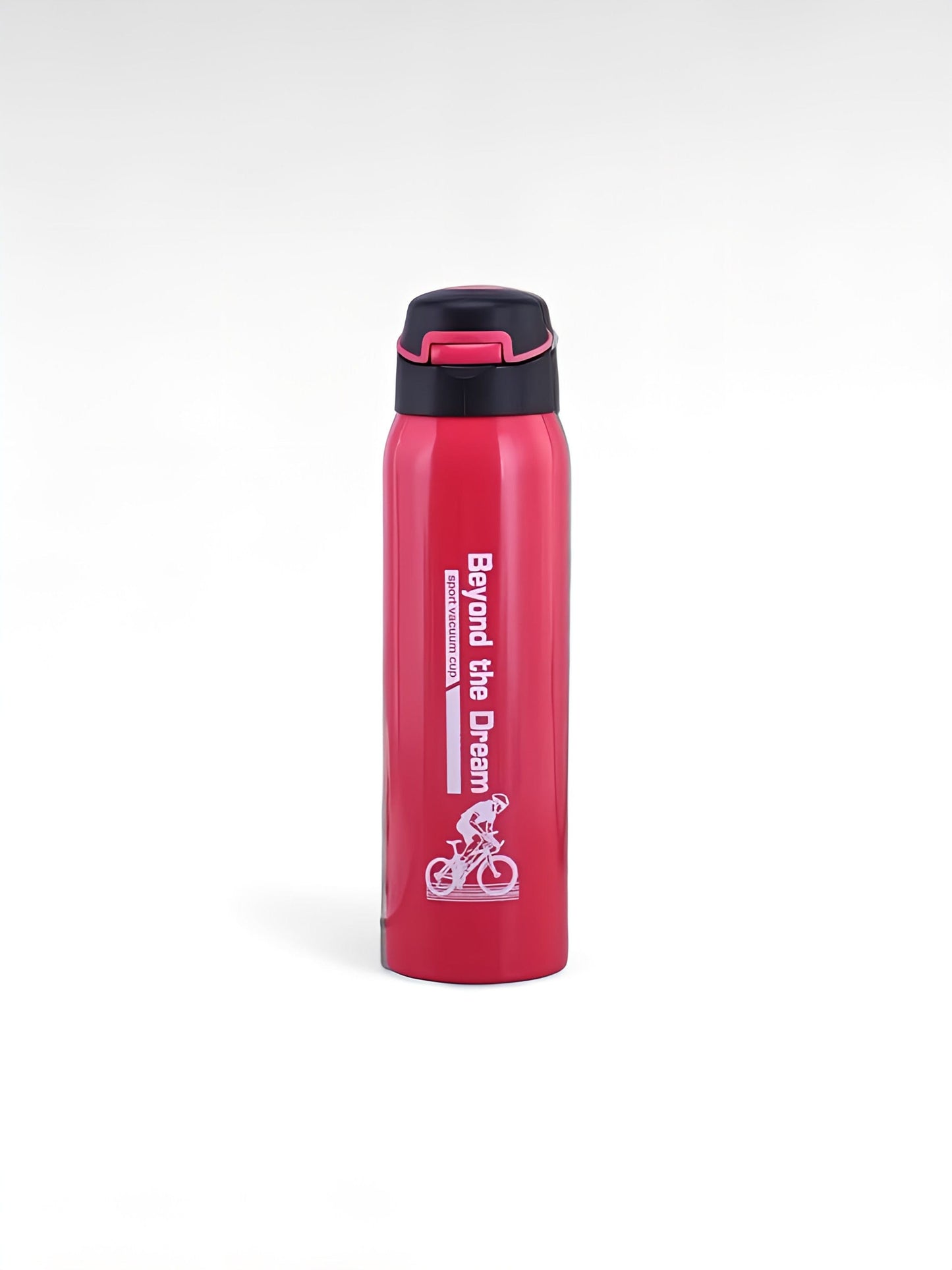 Gourde isotherme Vélo rose / 500ml / acier inoxydable