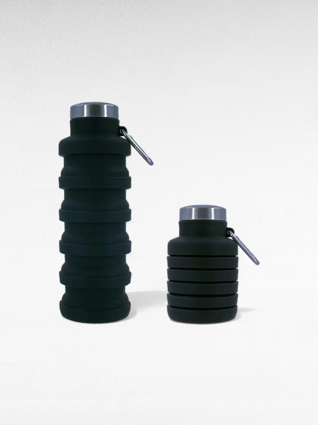 Gourde pliable silicone Black / 400ml / silicone