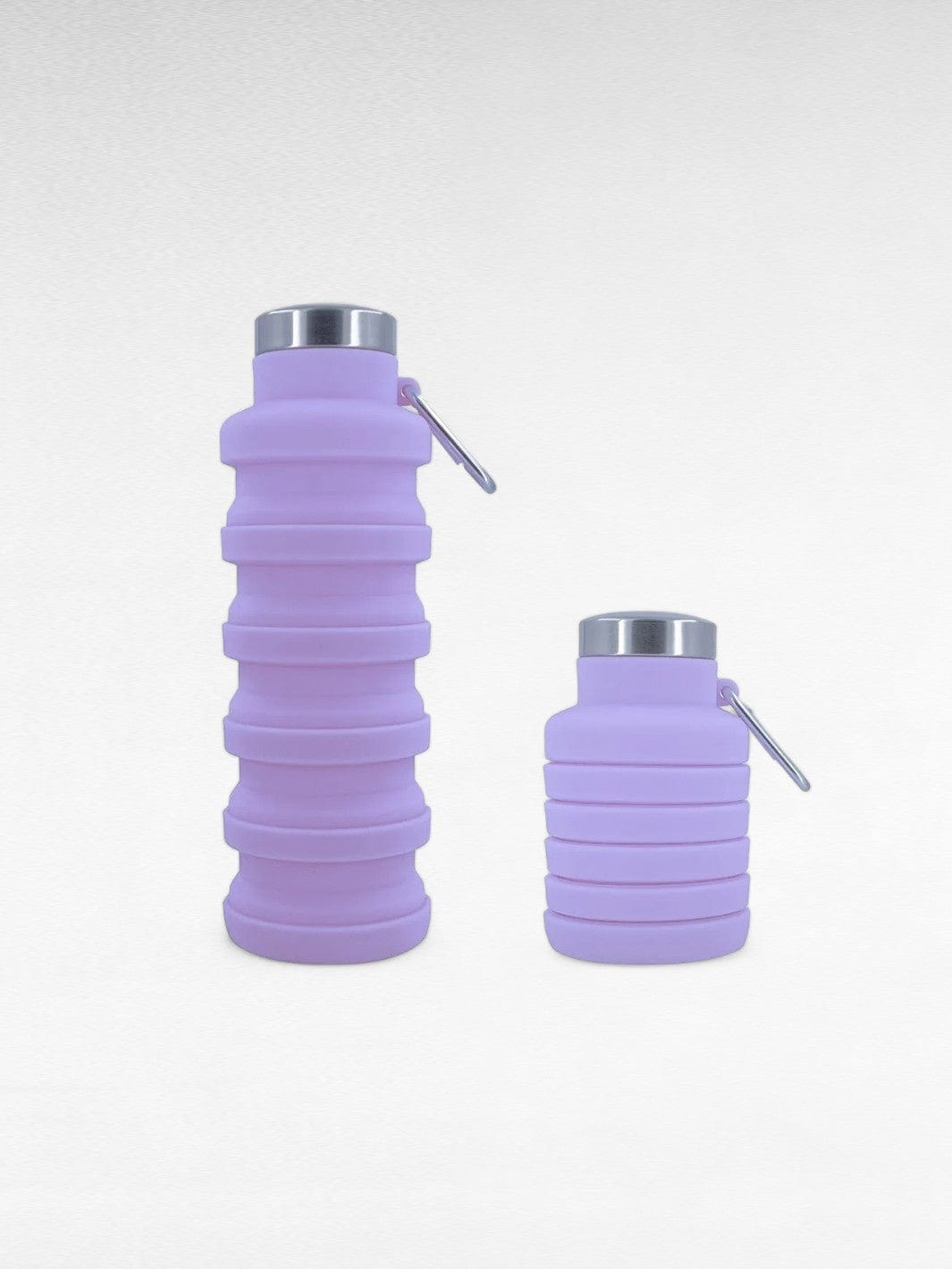 Gourde pliable silicone Purple / 400ml / silicone