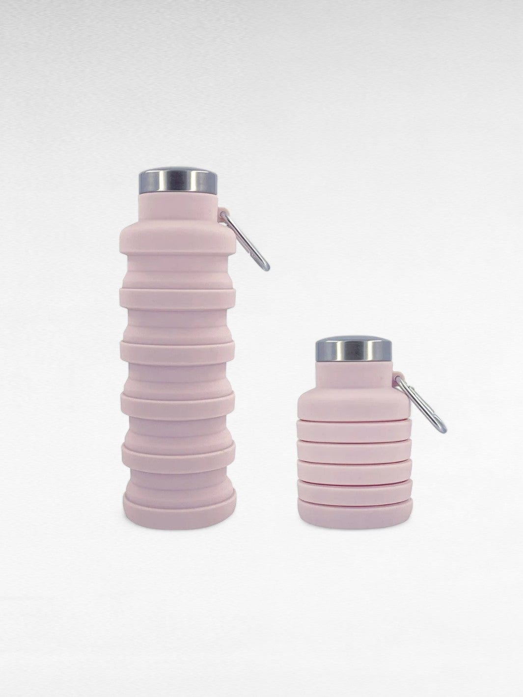 Gourde pliable silicone Pink / 400ml / silicone