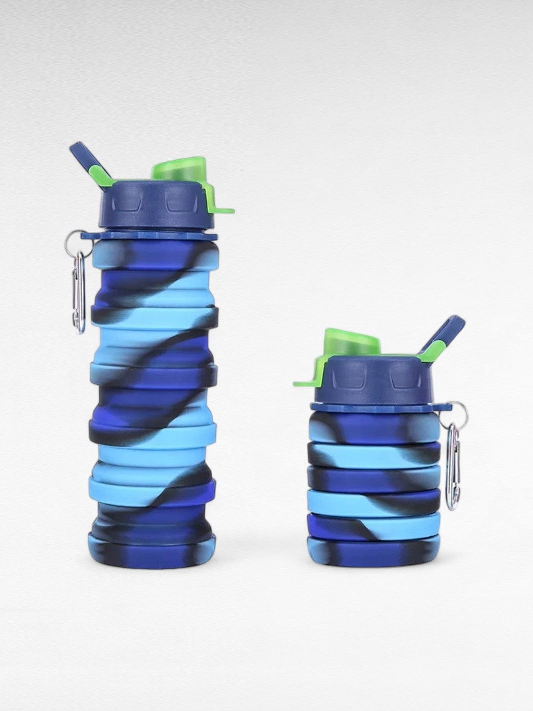 Gourde pliable silicone Camo BlueB / 400ml / silicone