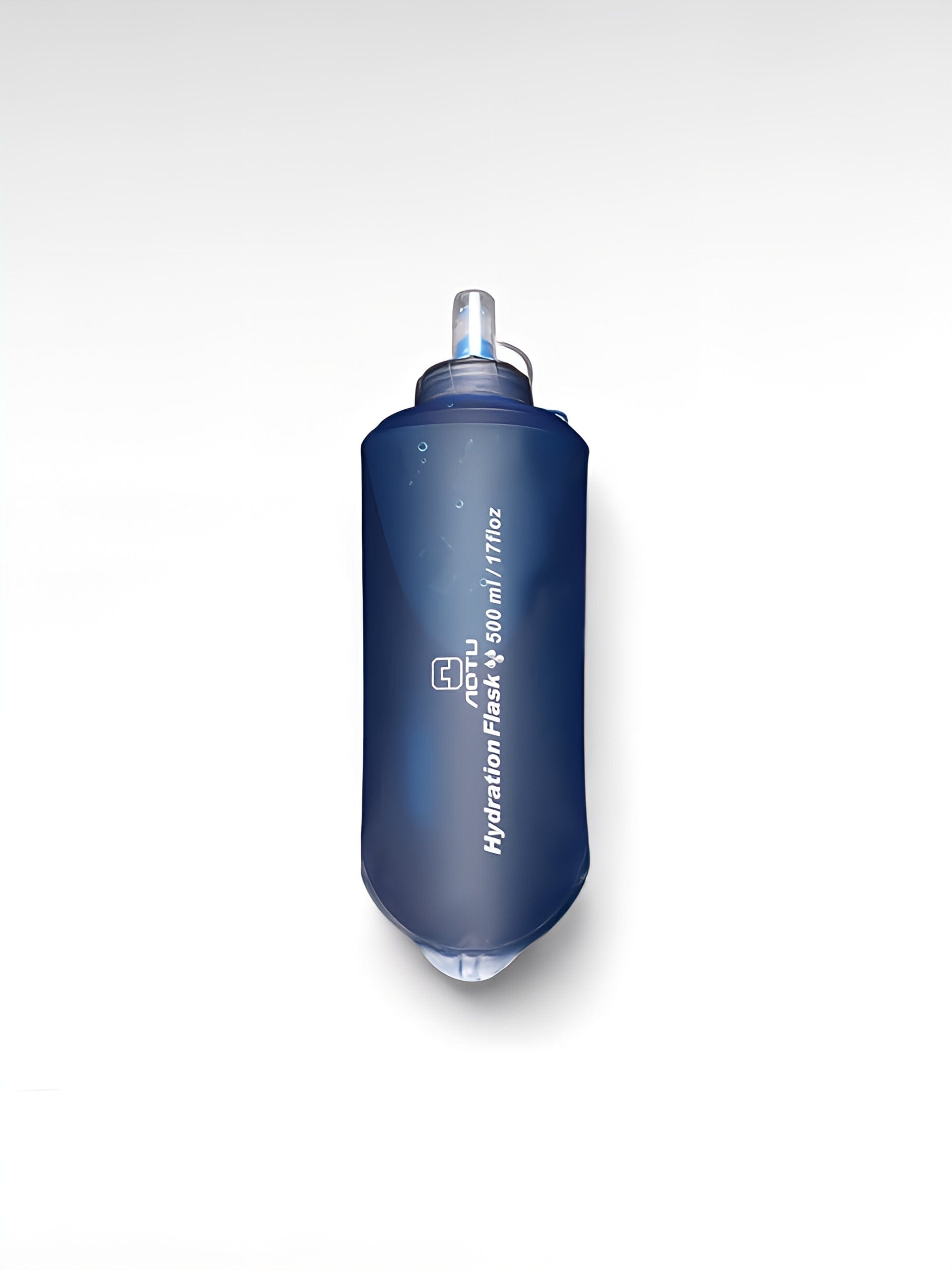 Gourde souple 500ml bleu / 500ml / polyuréthane thermoplastique