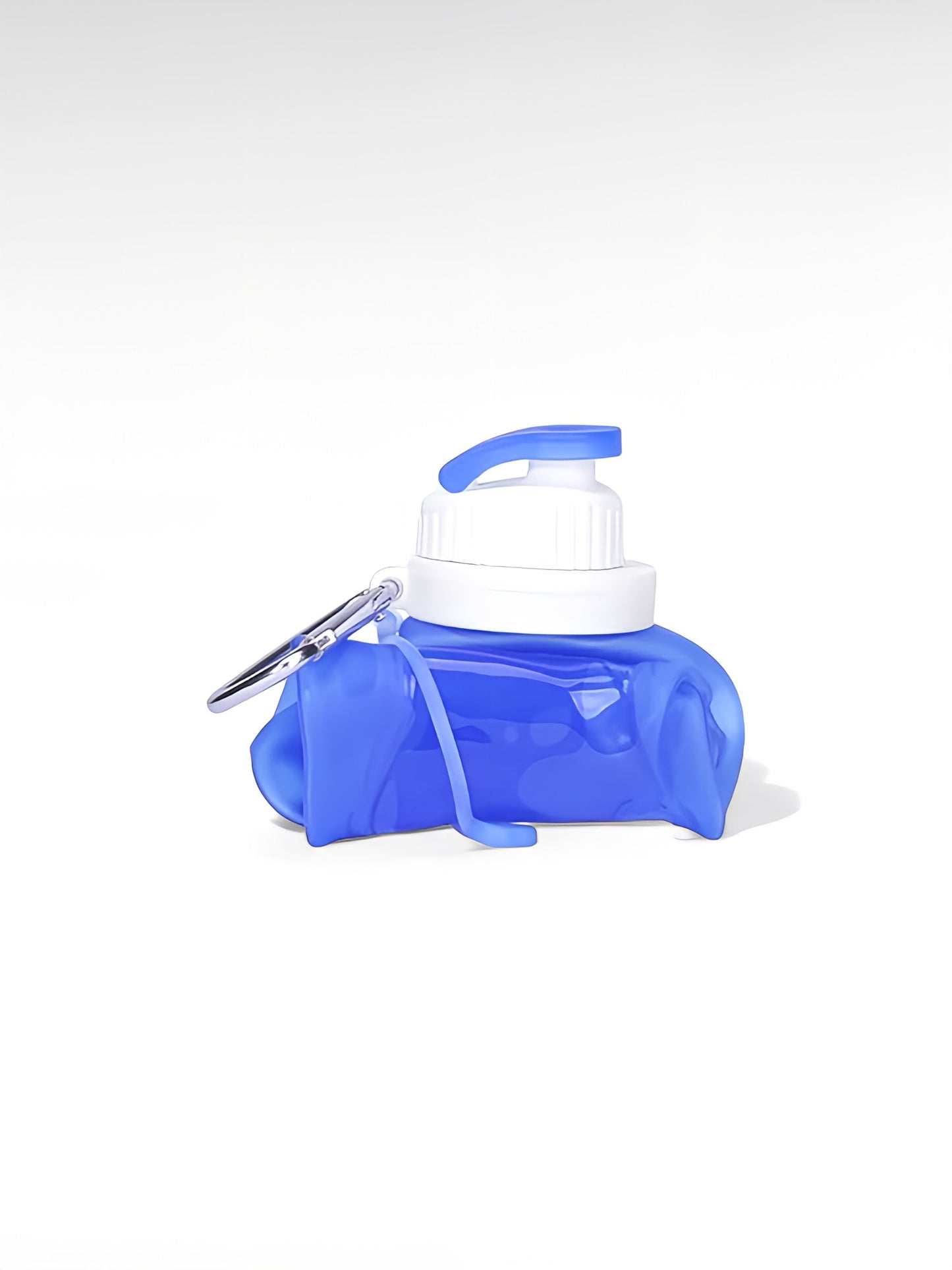 Gourde souple 500ml bleu / 500ml / silicone