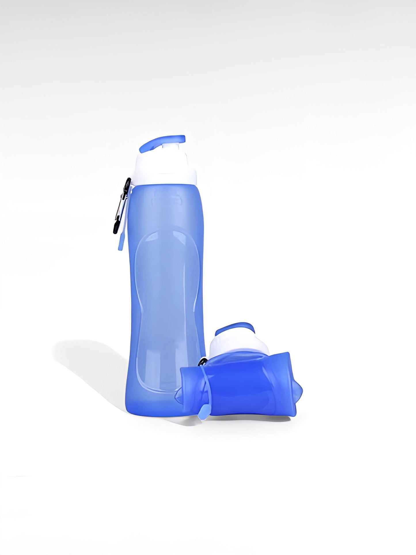 Gourde souple 500ml bleu / 500ml / silicone