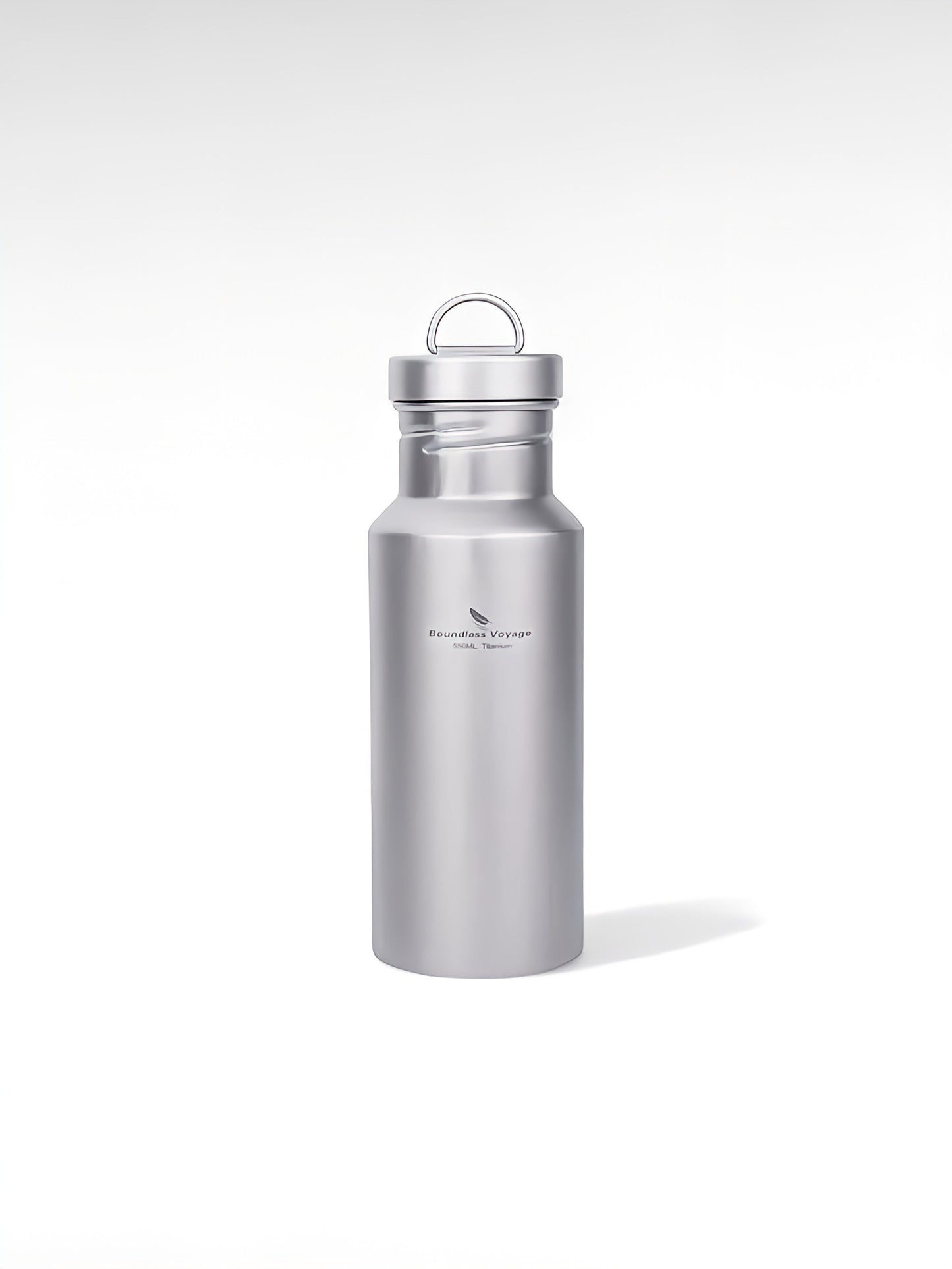 Gourde titane gris metal / 550ml / titane