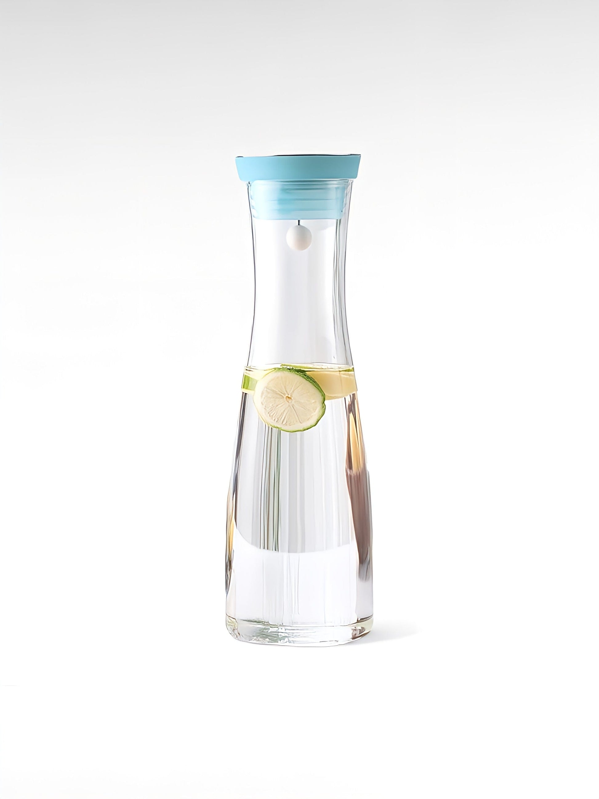 Gourde transparente en verre bleu / 1800ml / verre