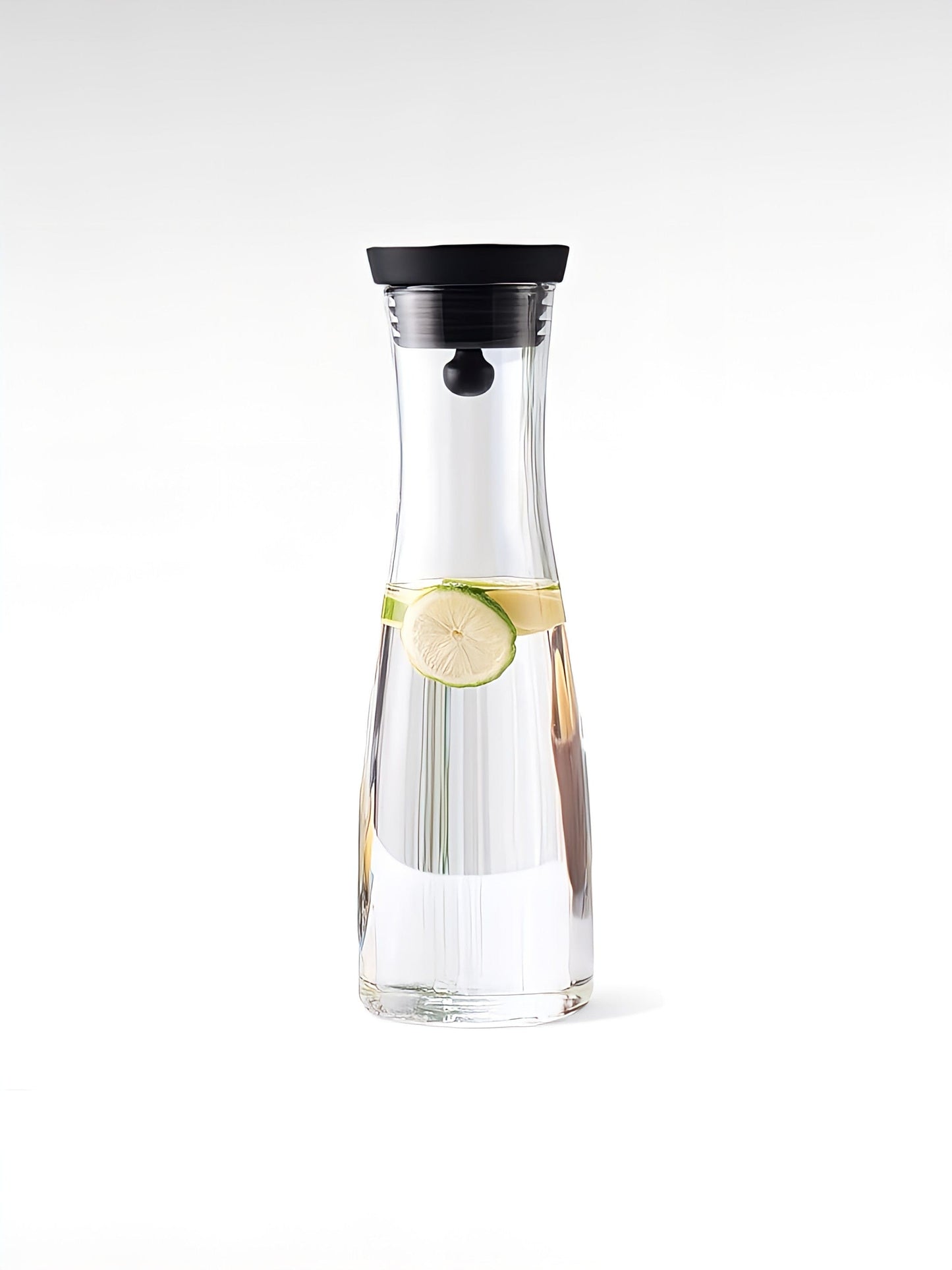 Gourde transparente en verre noir / 1800ml / verre