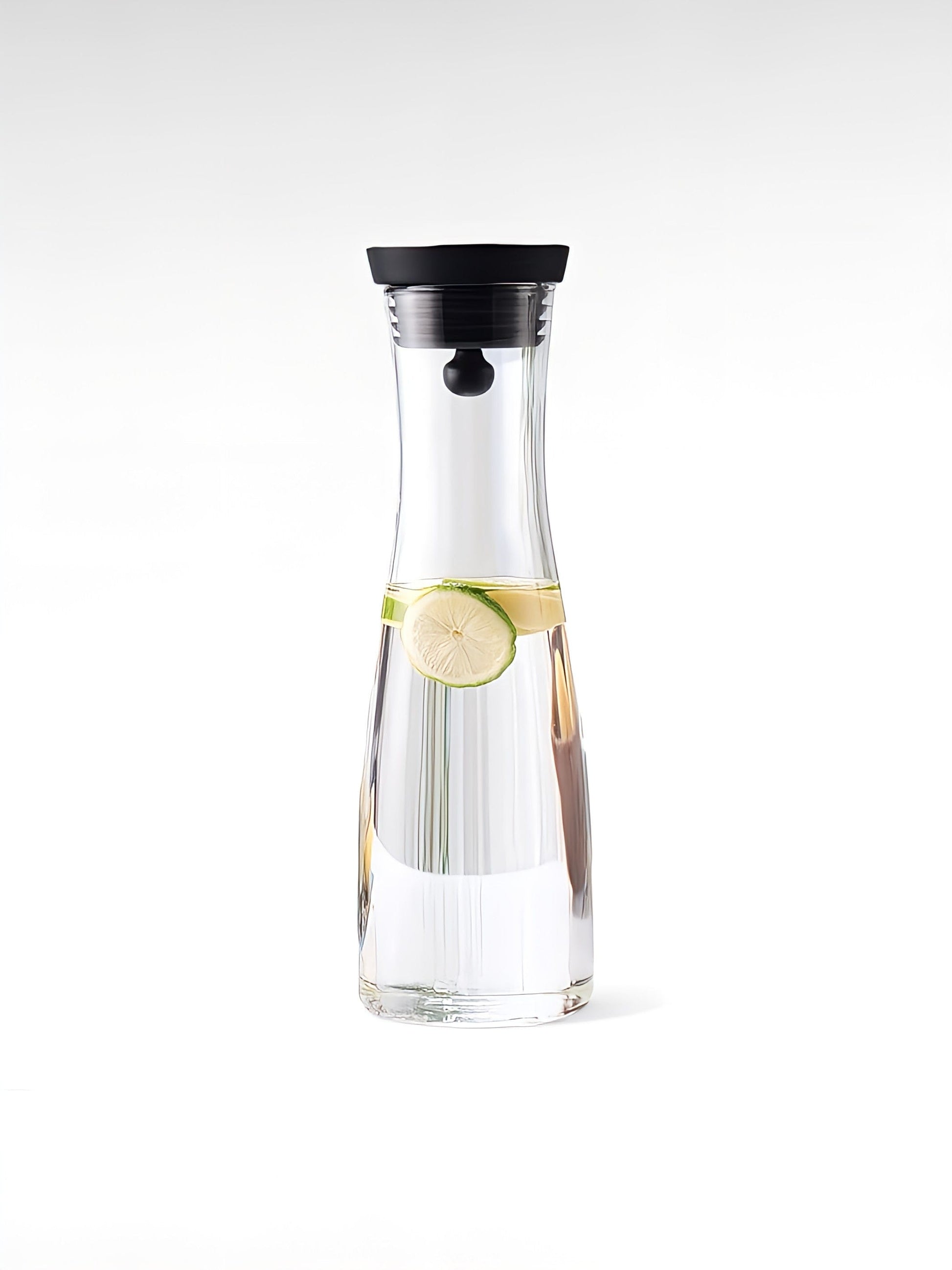 Gourde transparente en verre noir / 1800ml / verre