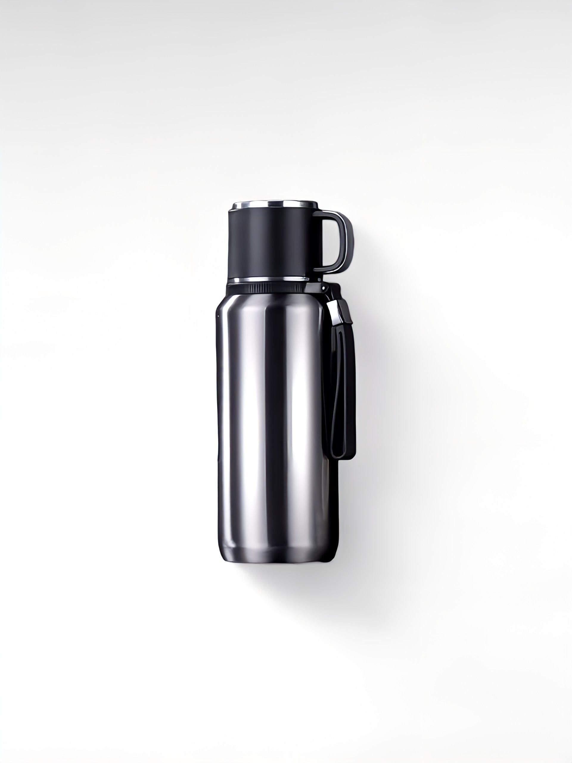 Thermos 800ml gris metal / 800ml / acier inoxydable