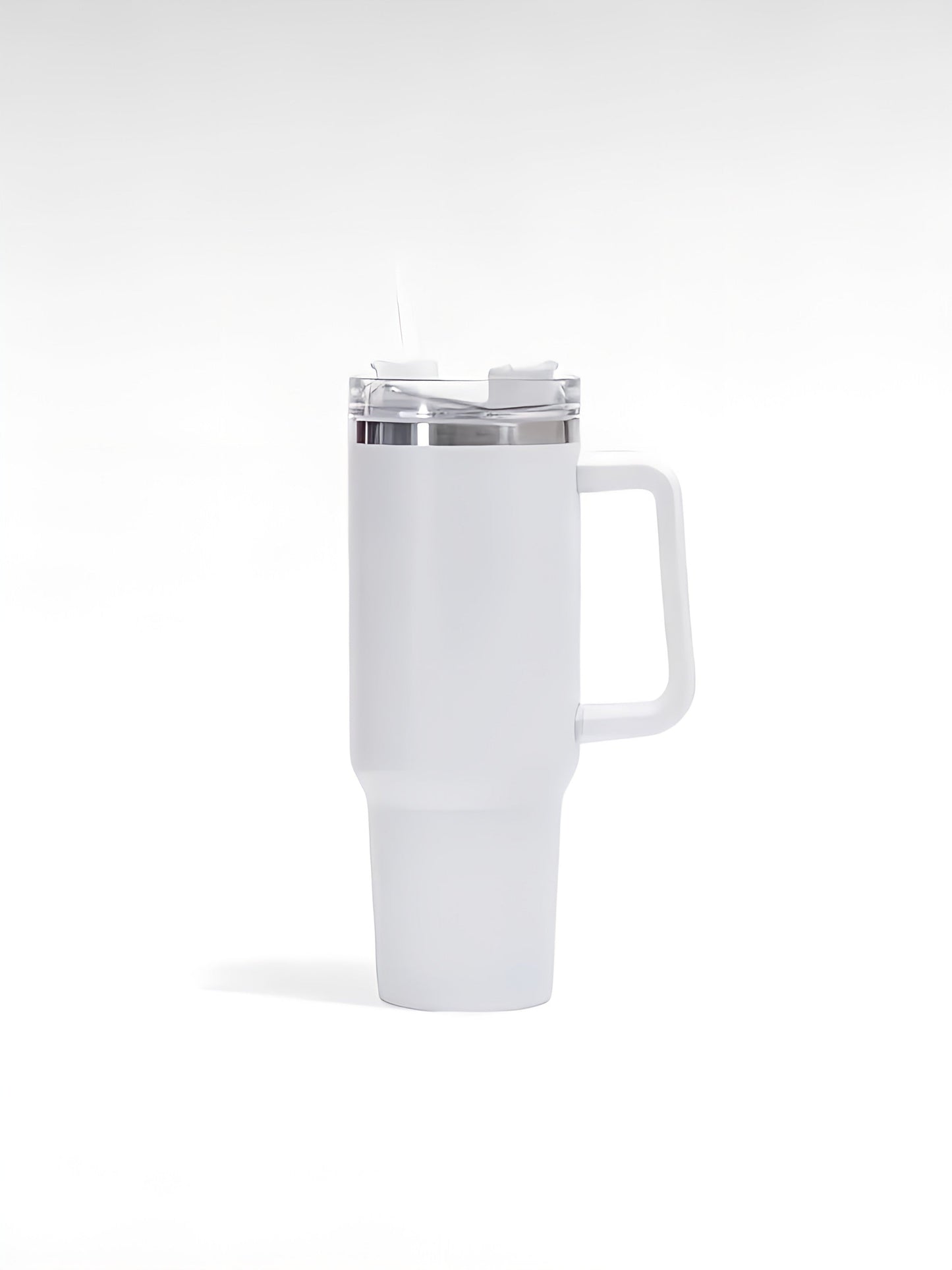 mug isotherme blanc / 1200ml / acier inoxydable