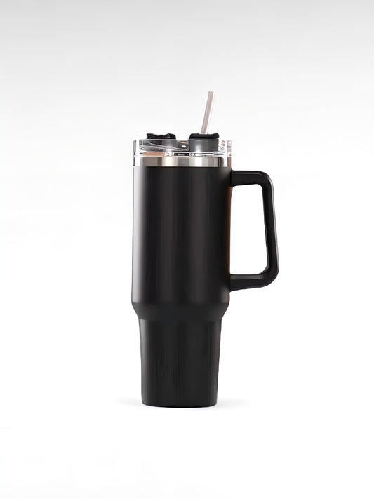 mug isotherme noir / 1200ml / acier inoxydable