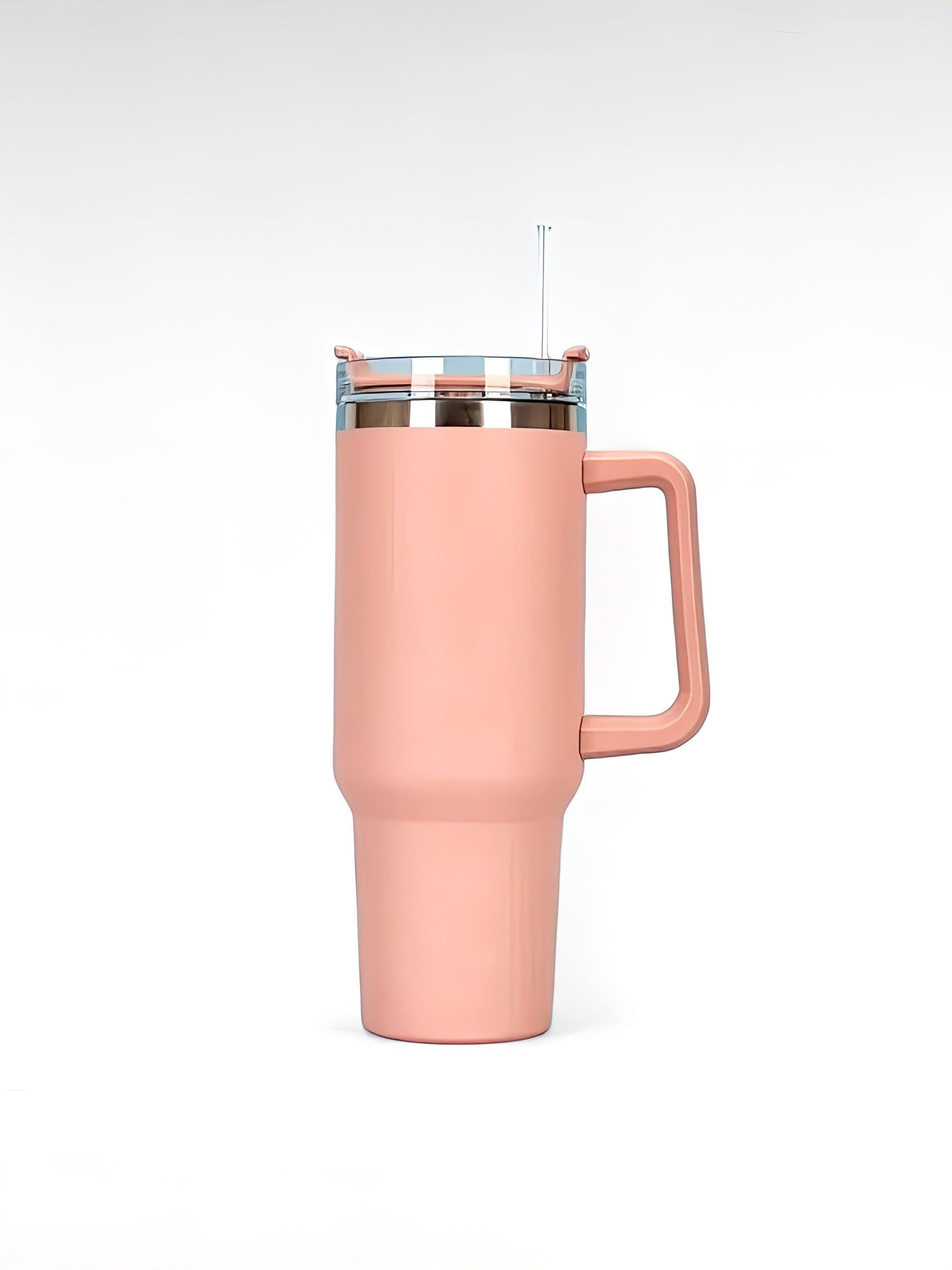 mug isotherme rose saumon / 1200ml / acier inoxydable