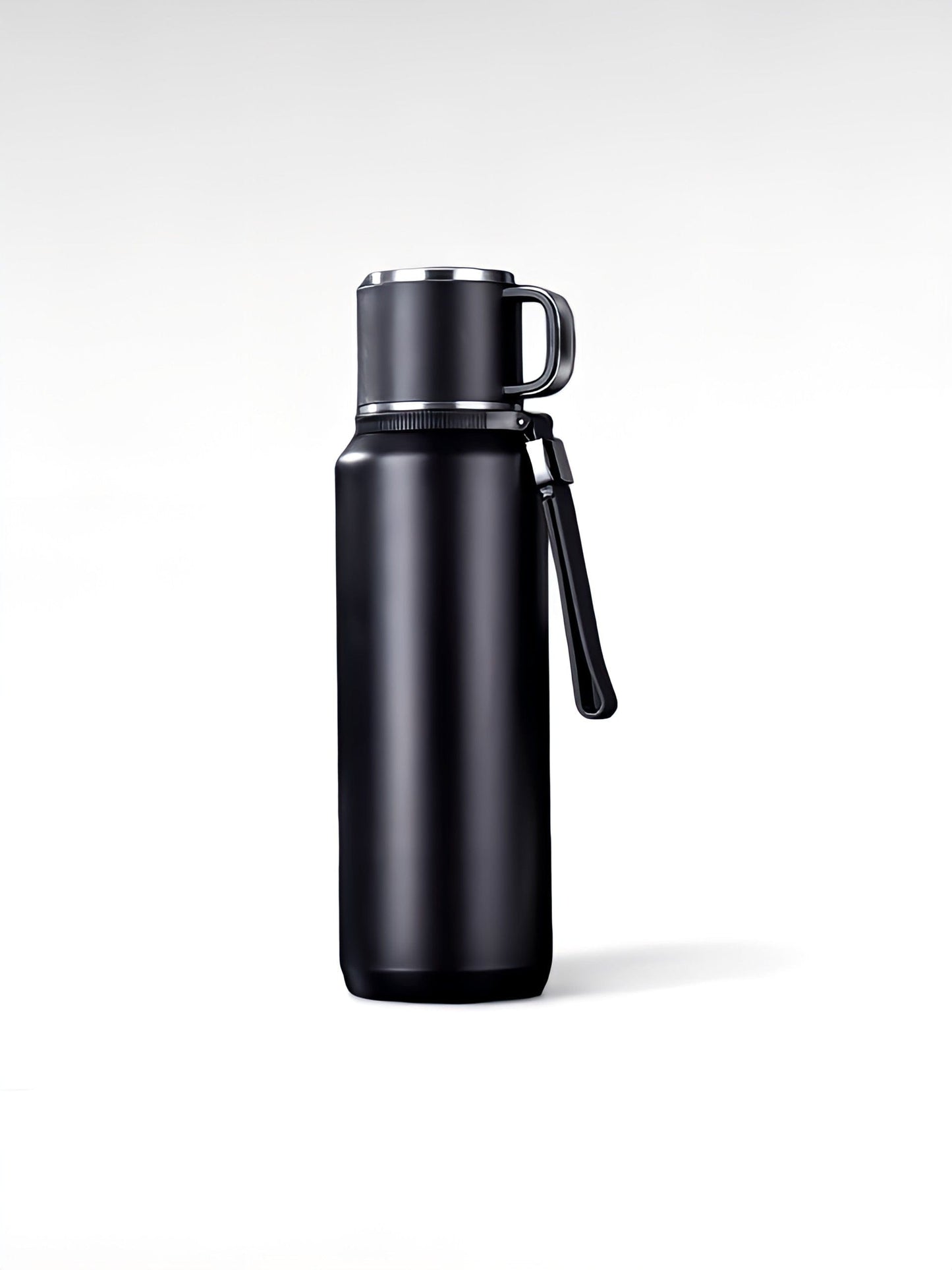 Thermos 1.5 l noir / 1500ml / acier inoxydable