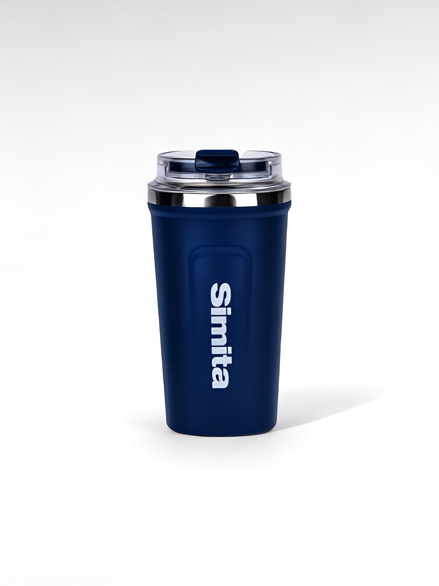 Petit thermos bleu / 380ml / acier inoxydable