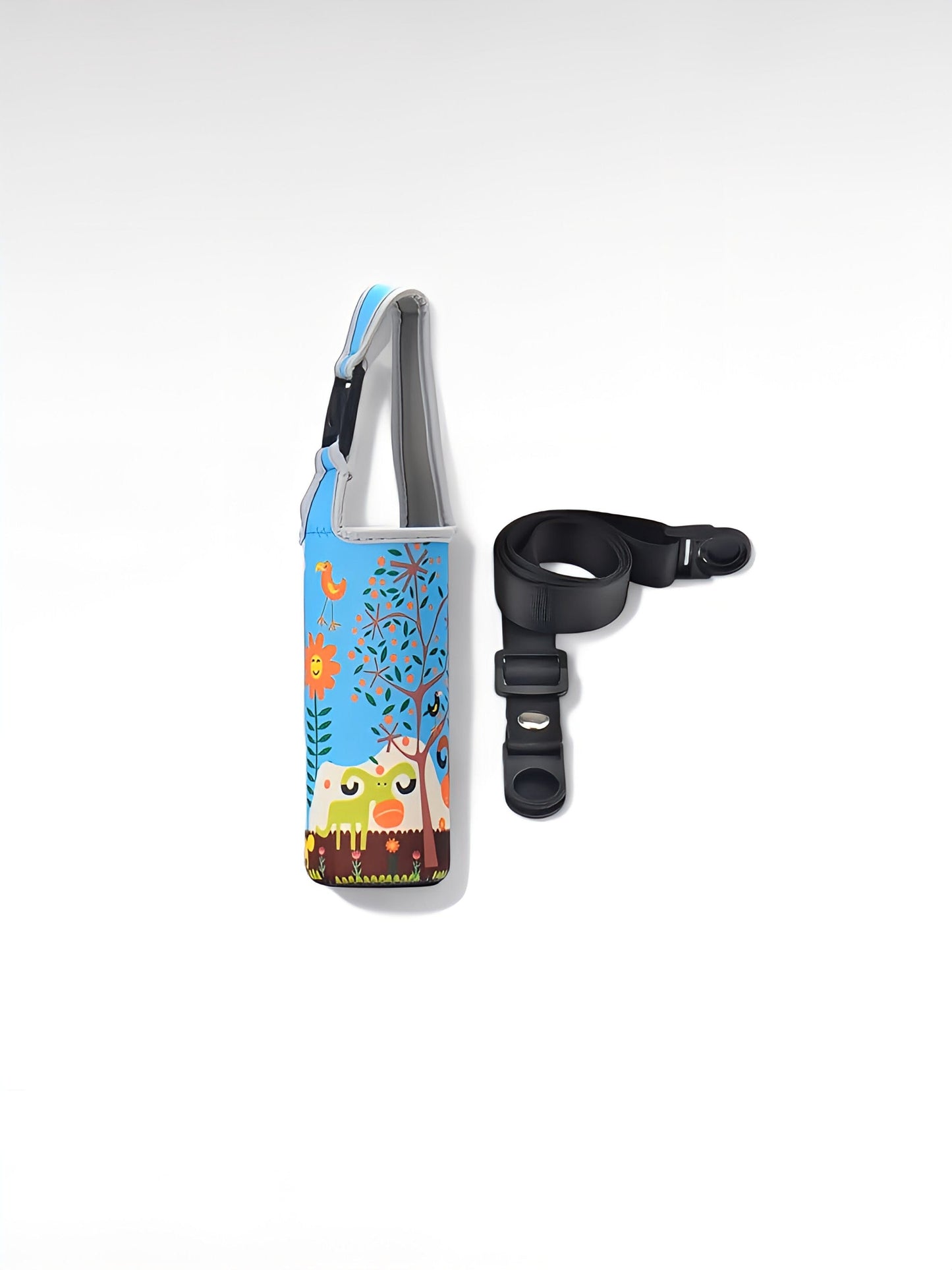 Porte gourde bandoulière enfant 3 / 300-600ml / néoprène