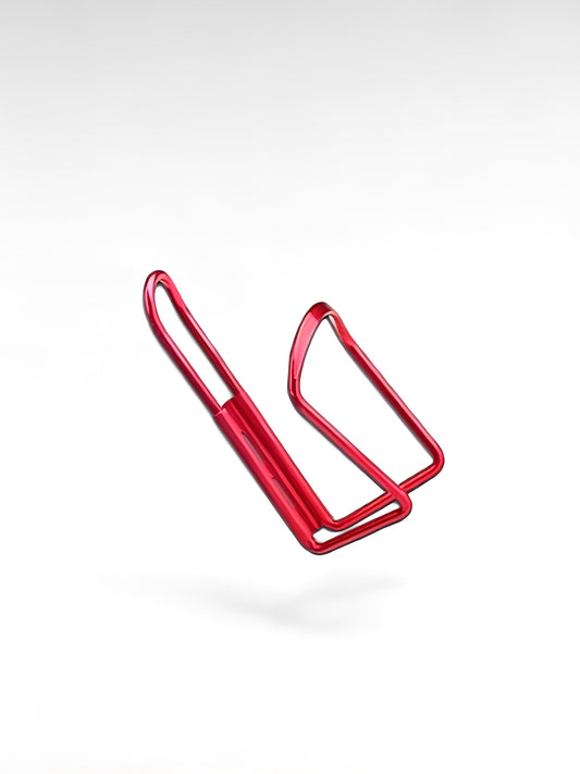 Porte gourde vtt rouge / 73mm / aluminum