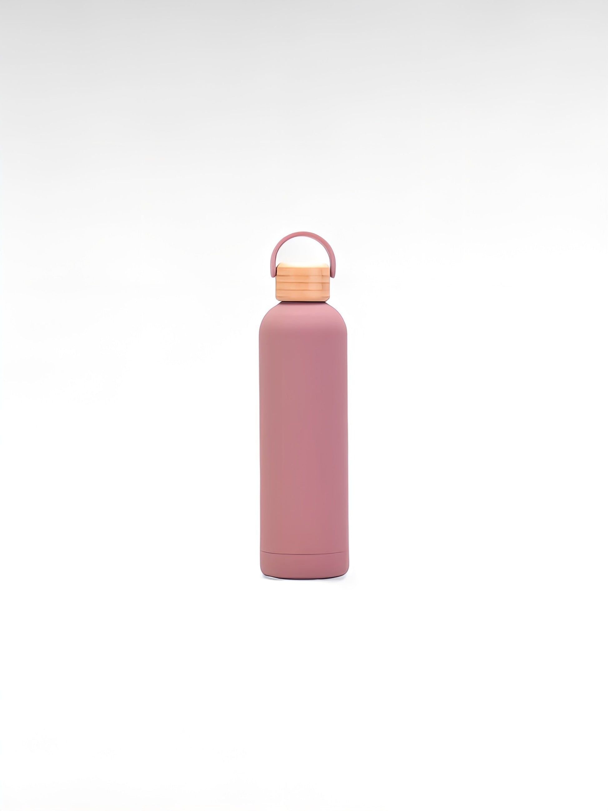 Gourde isotherme 1l rose mat / 1000ml / acier inoxydable